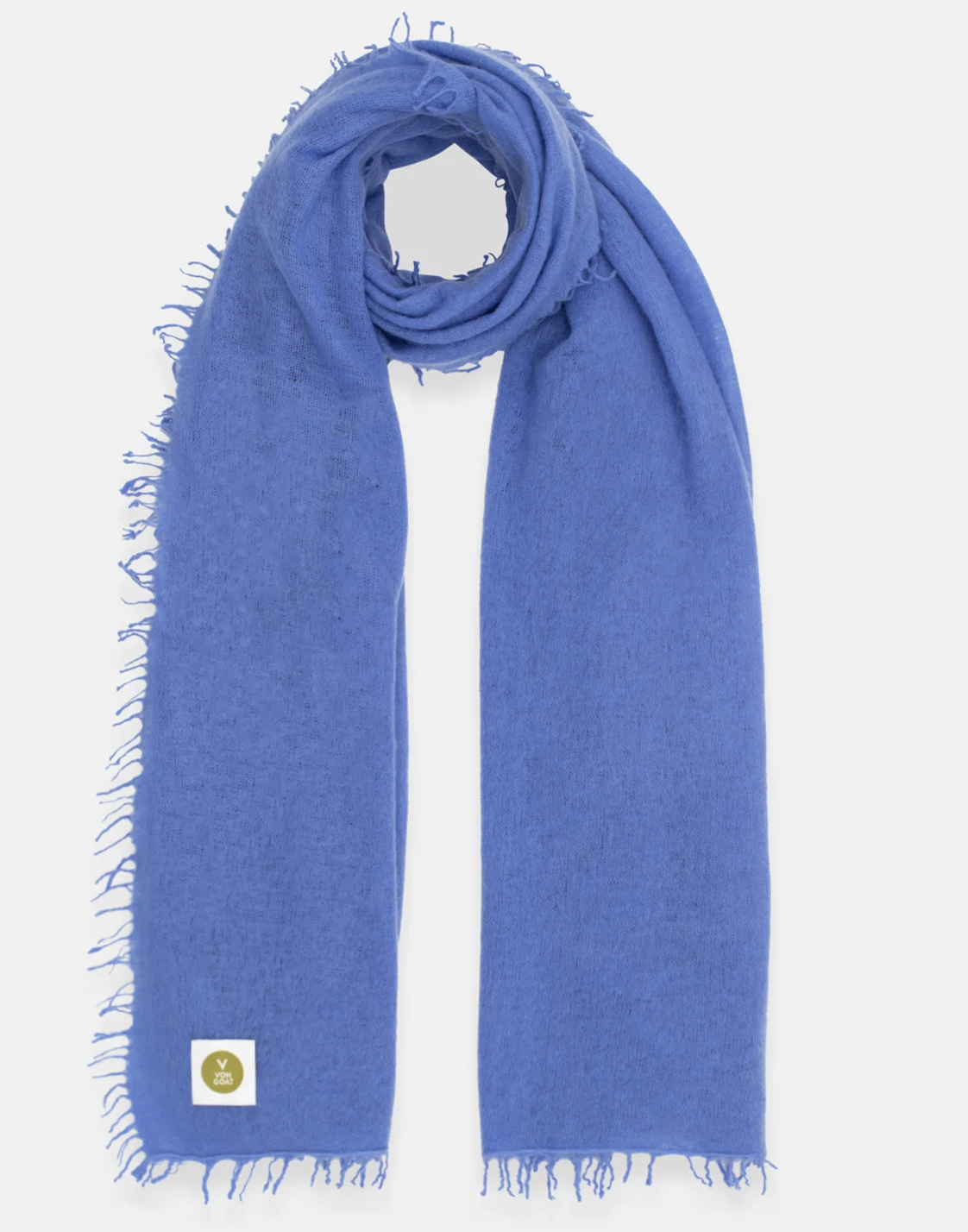 VON GOAT Cashmereschal uni ebb & flow