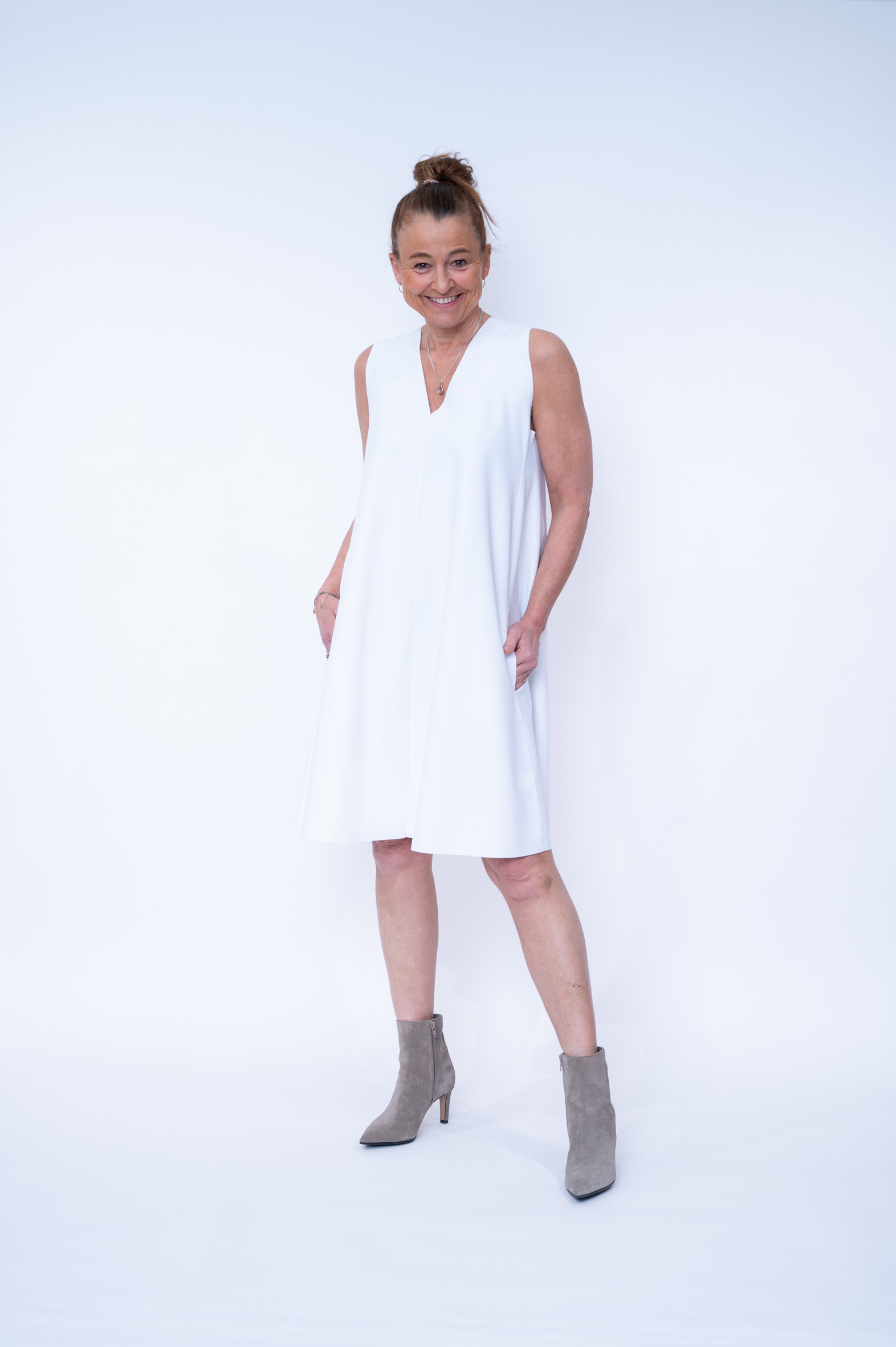 SASSENBACH Kleid ABY white