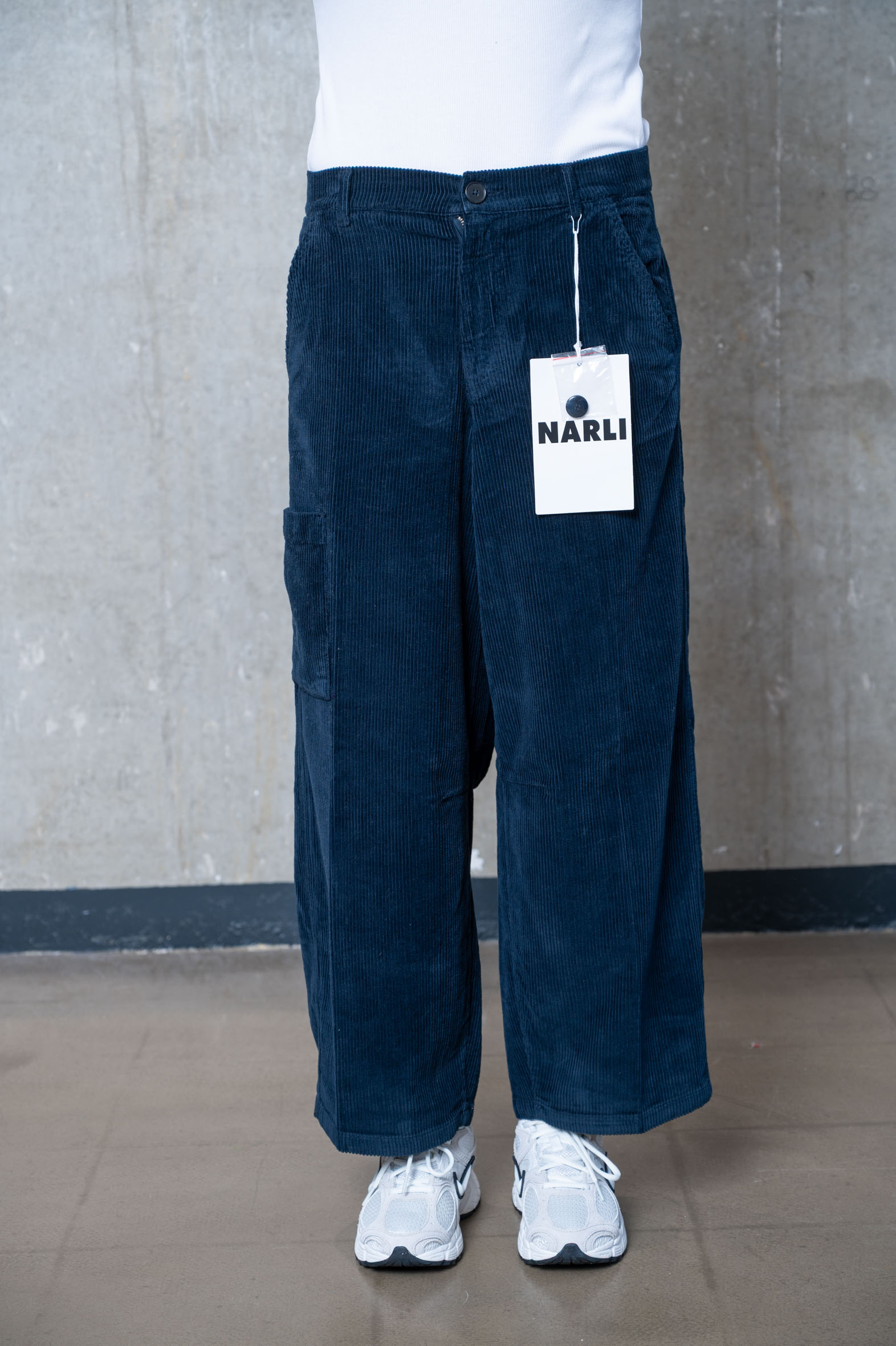 NARLI CARGO-Cord-Hose night & khaki 38-800 