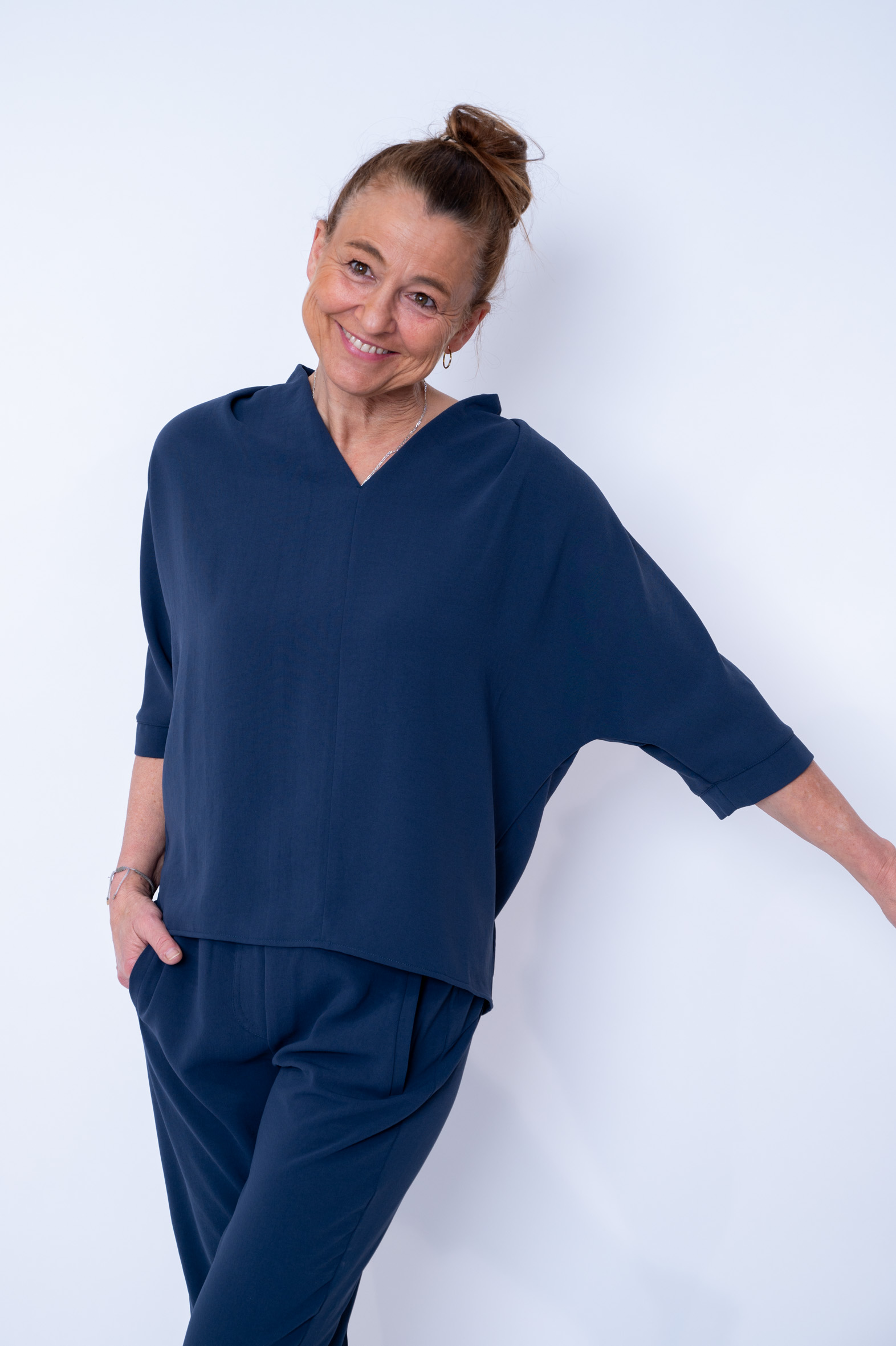 ANIA SCHIERHOLT Bluse 3034/89 ocean 2
