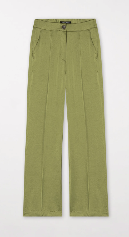 Luisa Cerano Wideleg-Pants mit Bundfalte