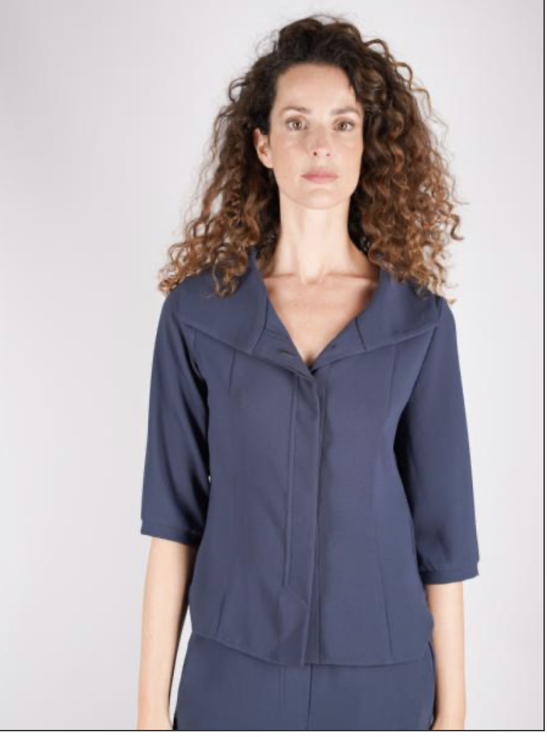 ANIA SCHIERHOLT Bluse 3020/89 ocean 2