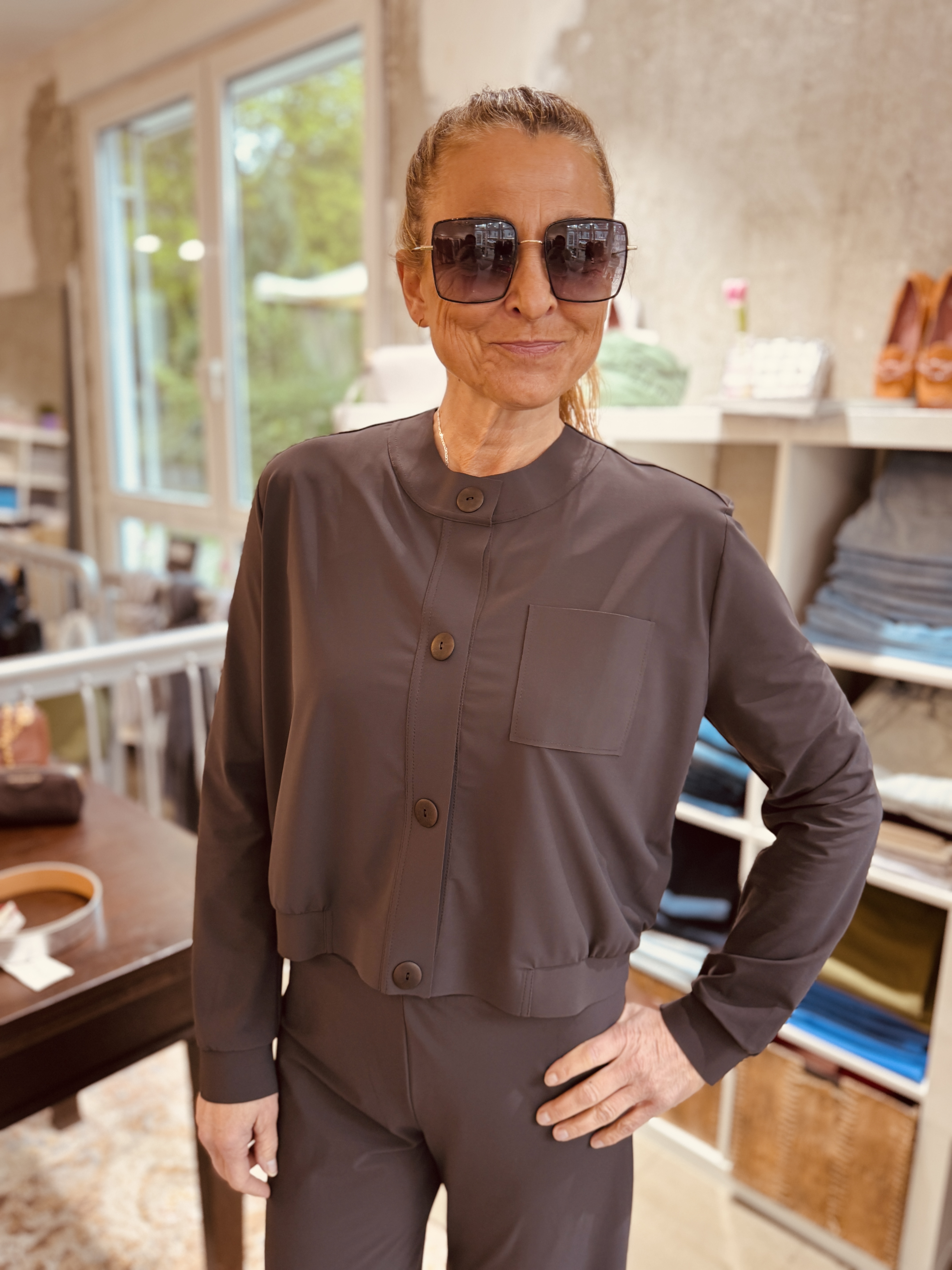 SASSENBACH_Style Jacke HANNA braun