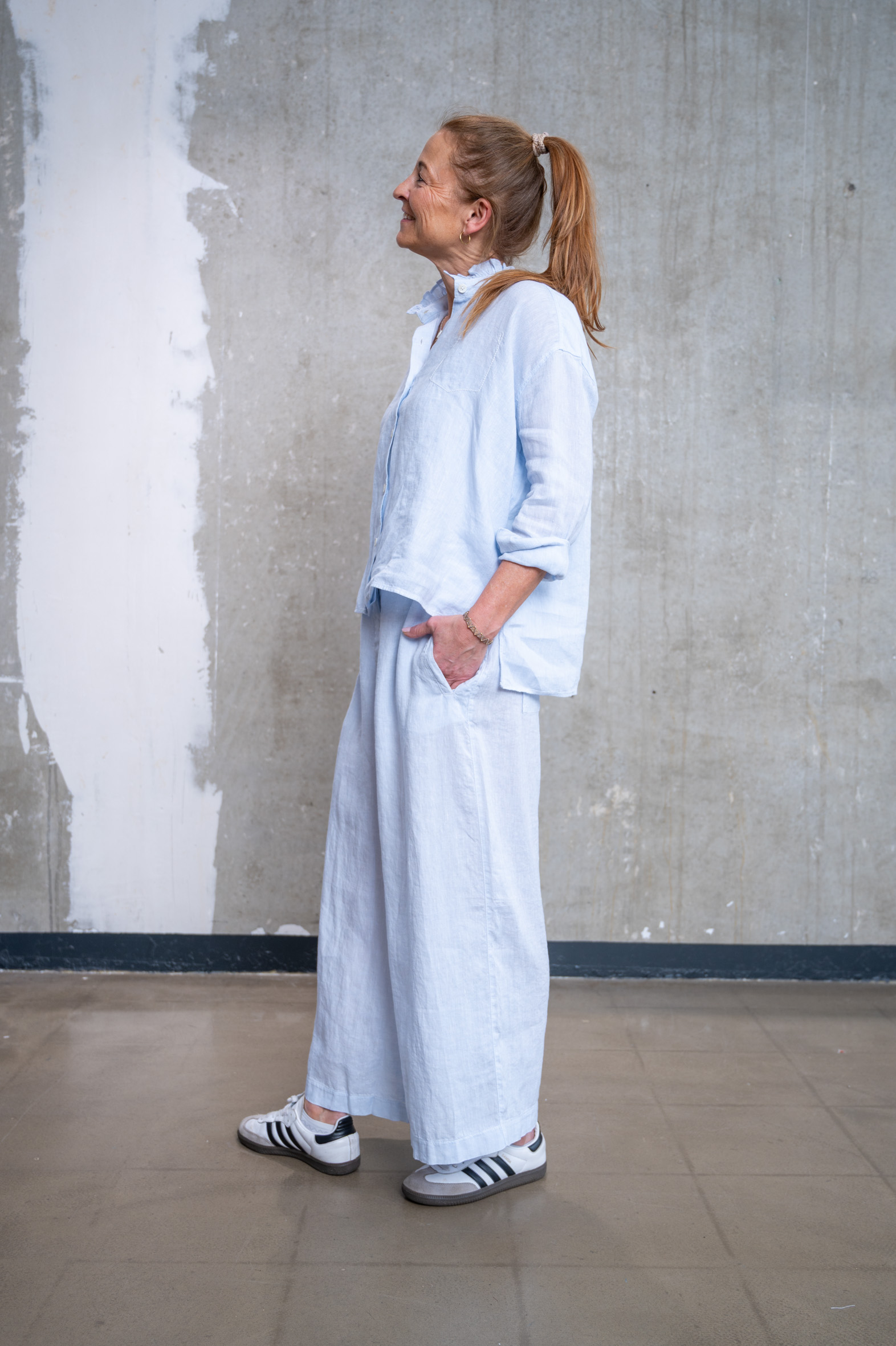 NARLI Leinen-Bluse in 3 Farben