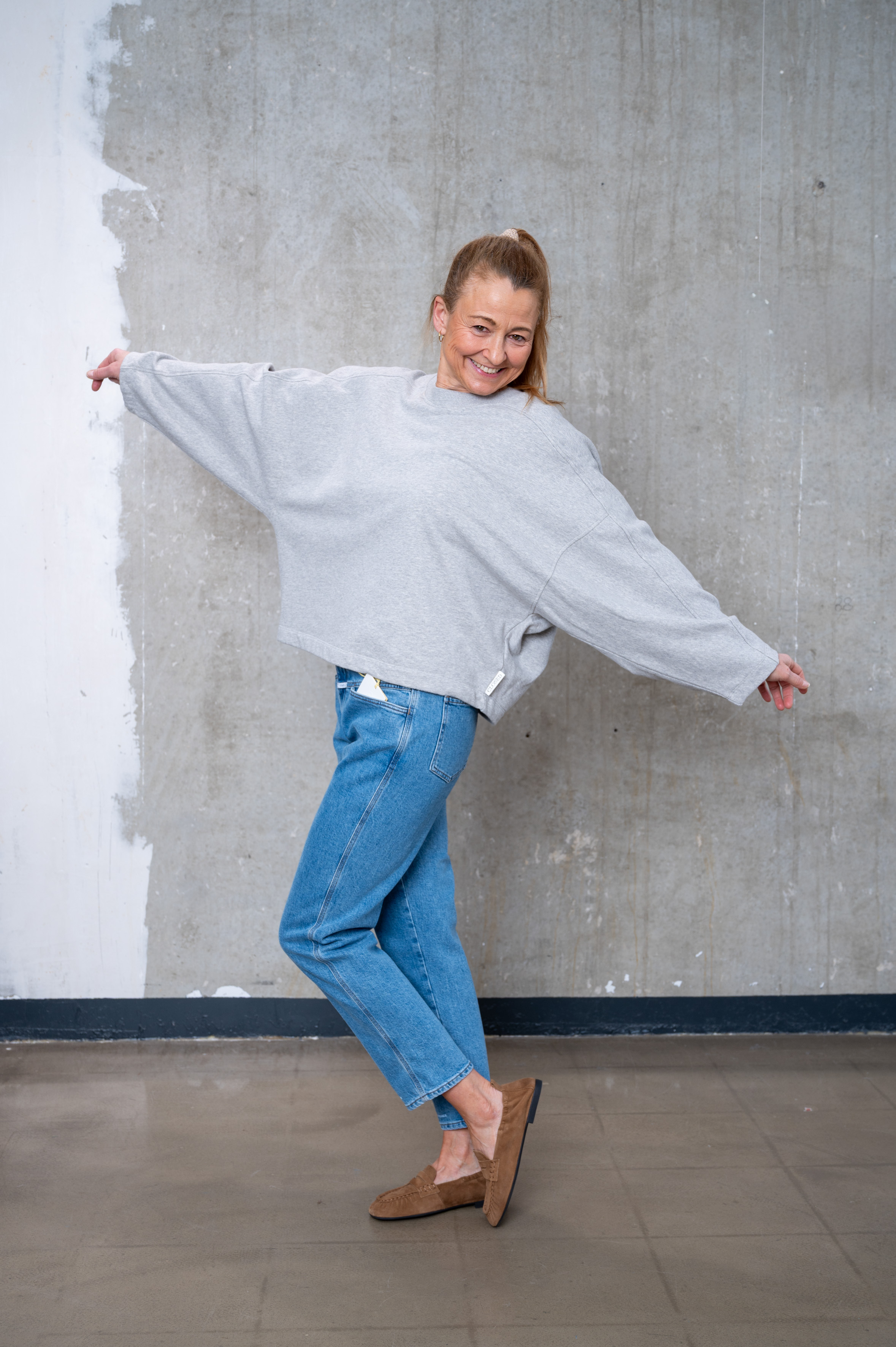 CLOSED Sweatshirt light grey