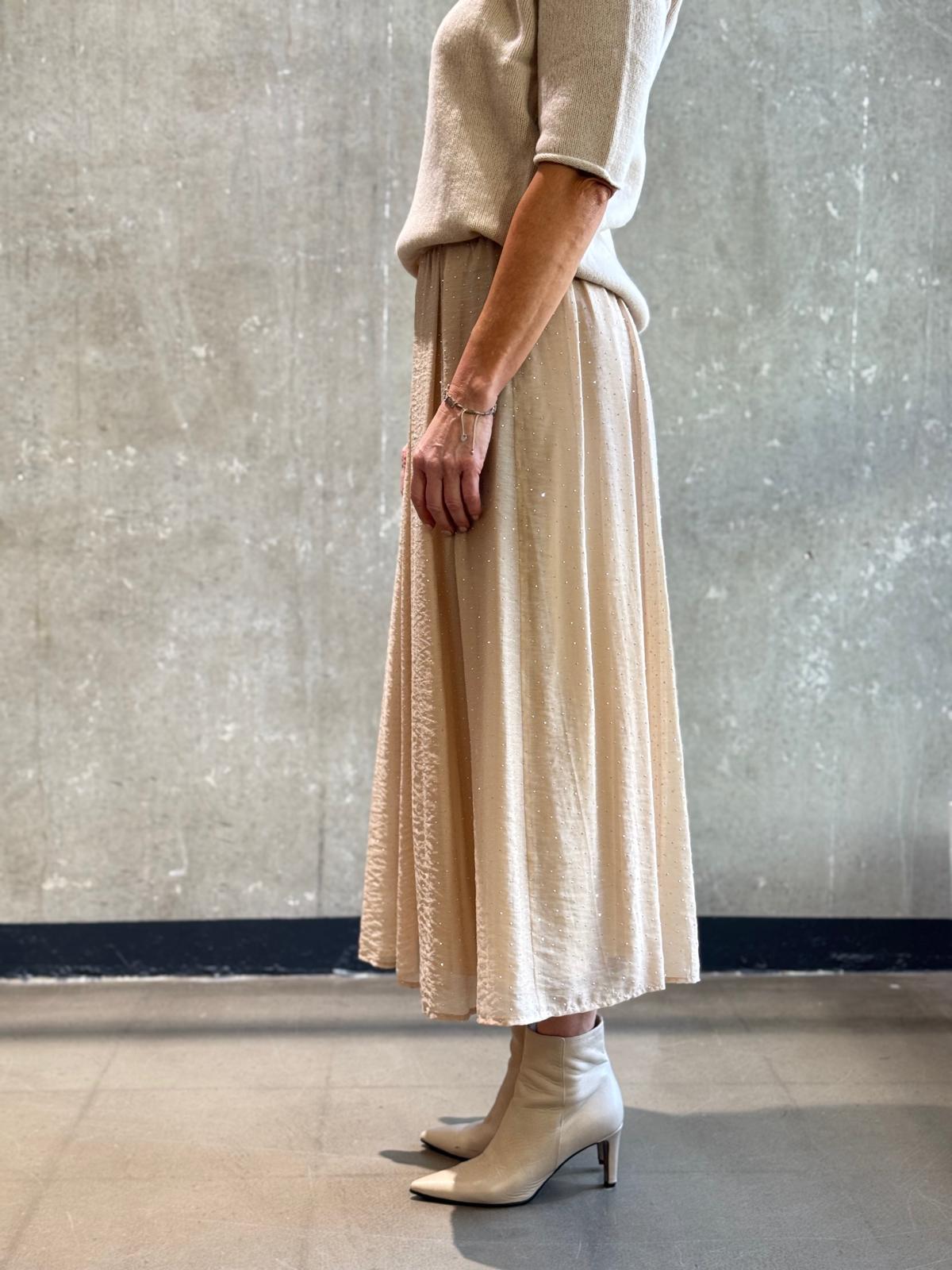 LUISA CERANON Rock mit Glitzersteinen 