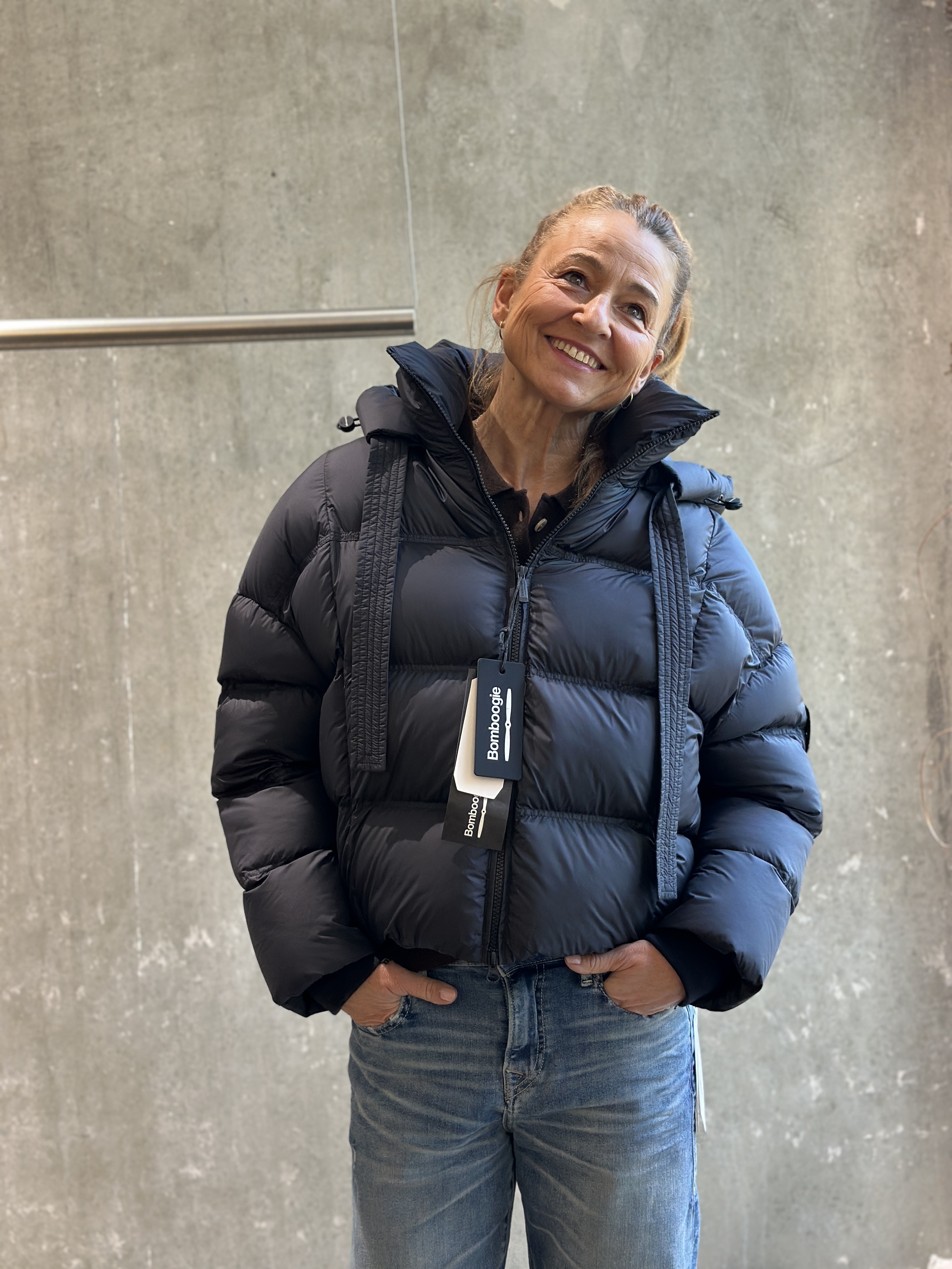 BOMBOOGIE Jacke schwarz