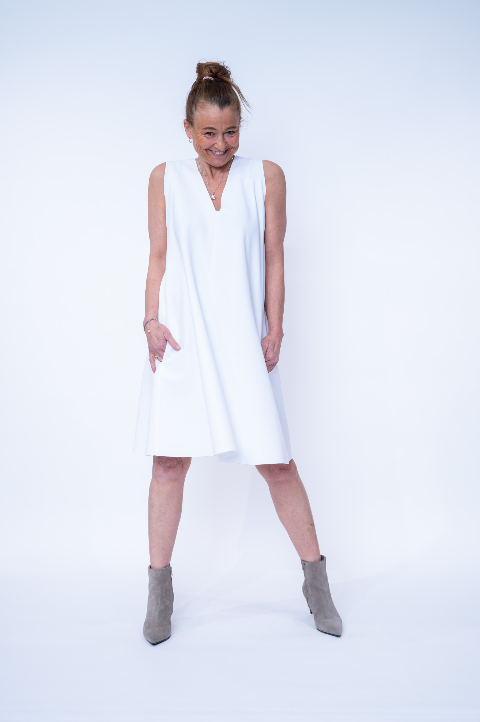 SASSENBACH Kleid ABY white