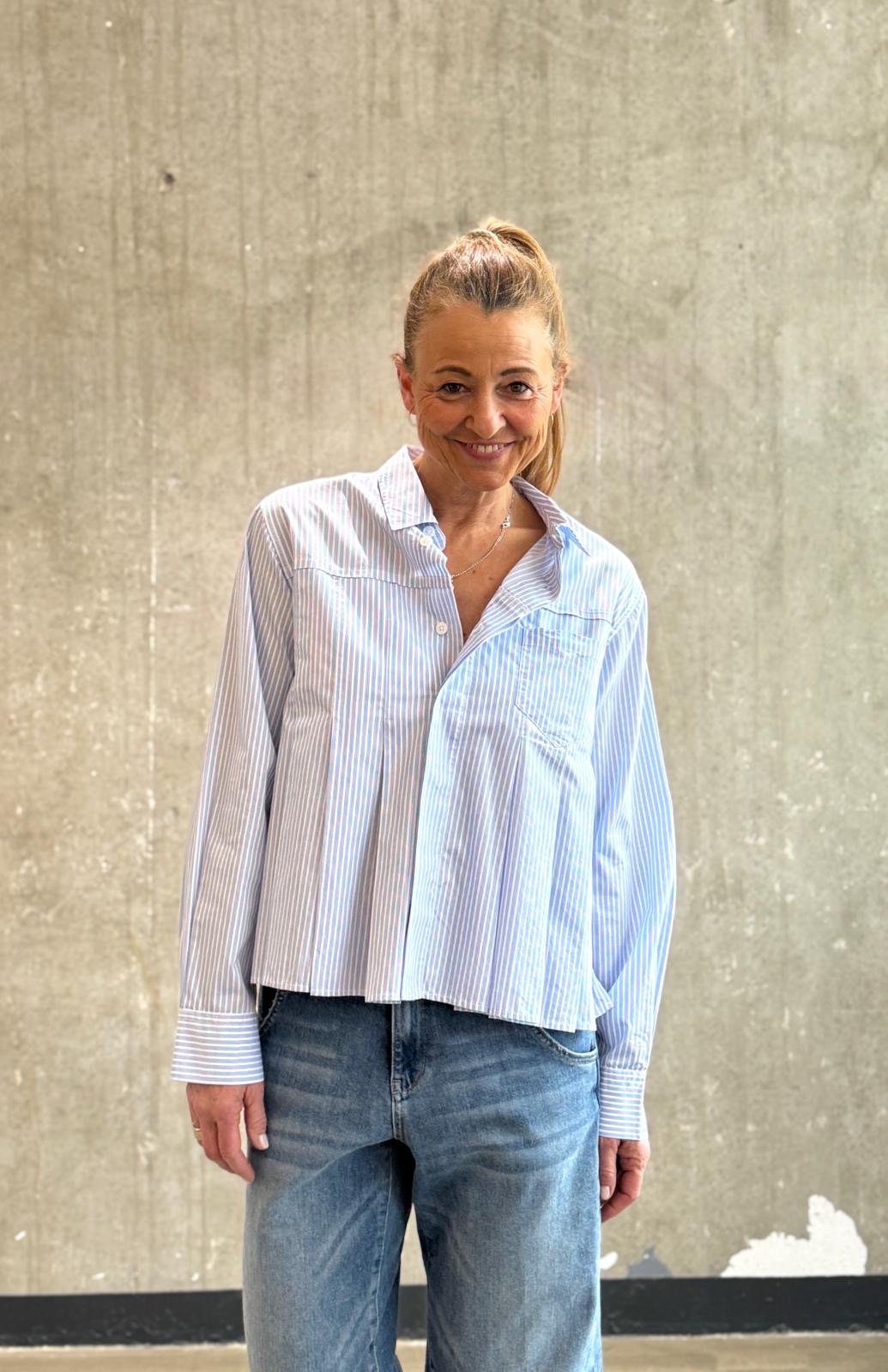 NARLI  Plisee-Bluse in 3 Farben NEU!!!!!