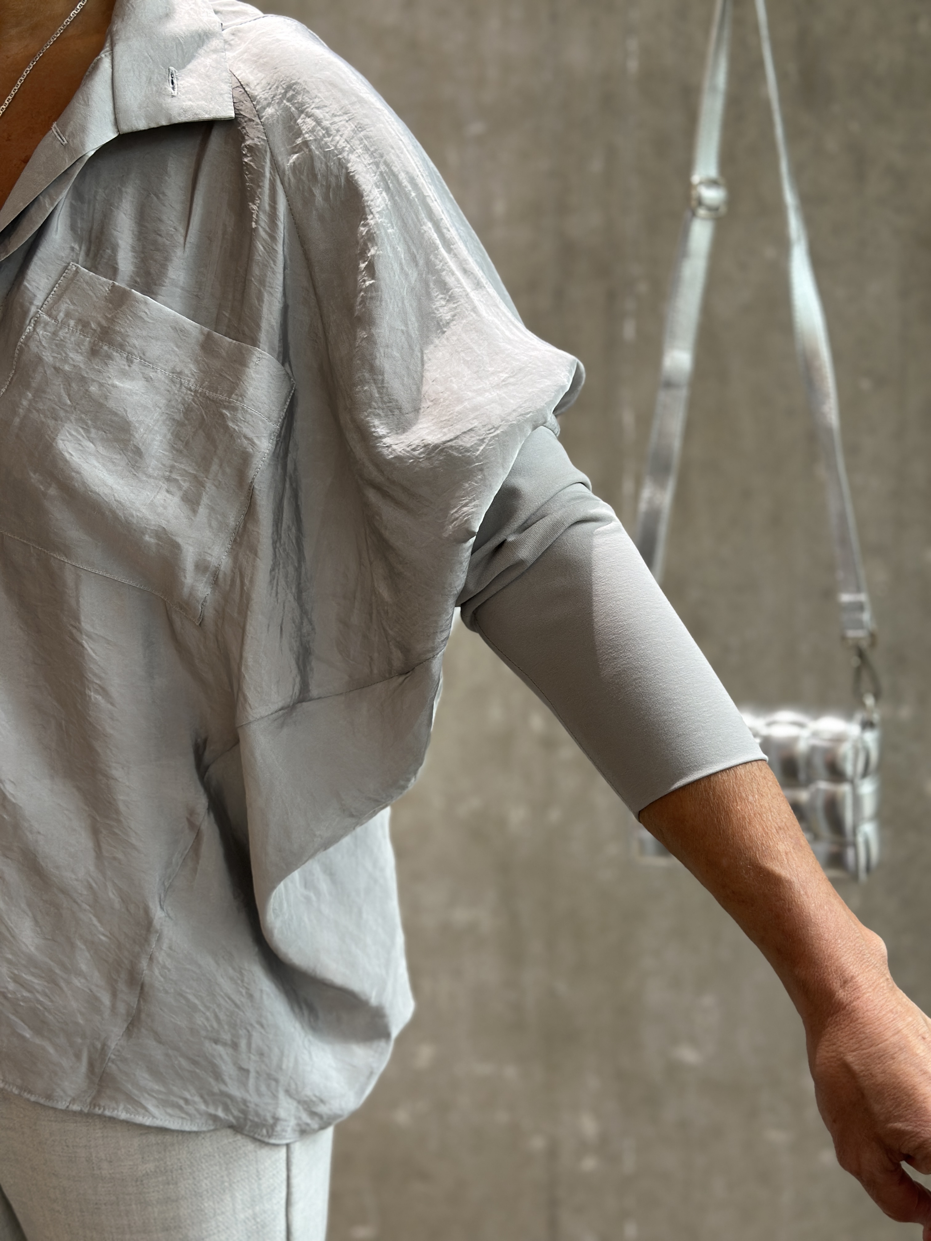 ANIA SCHIERHOLT Bluse 3119/76  Fog