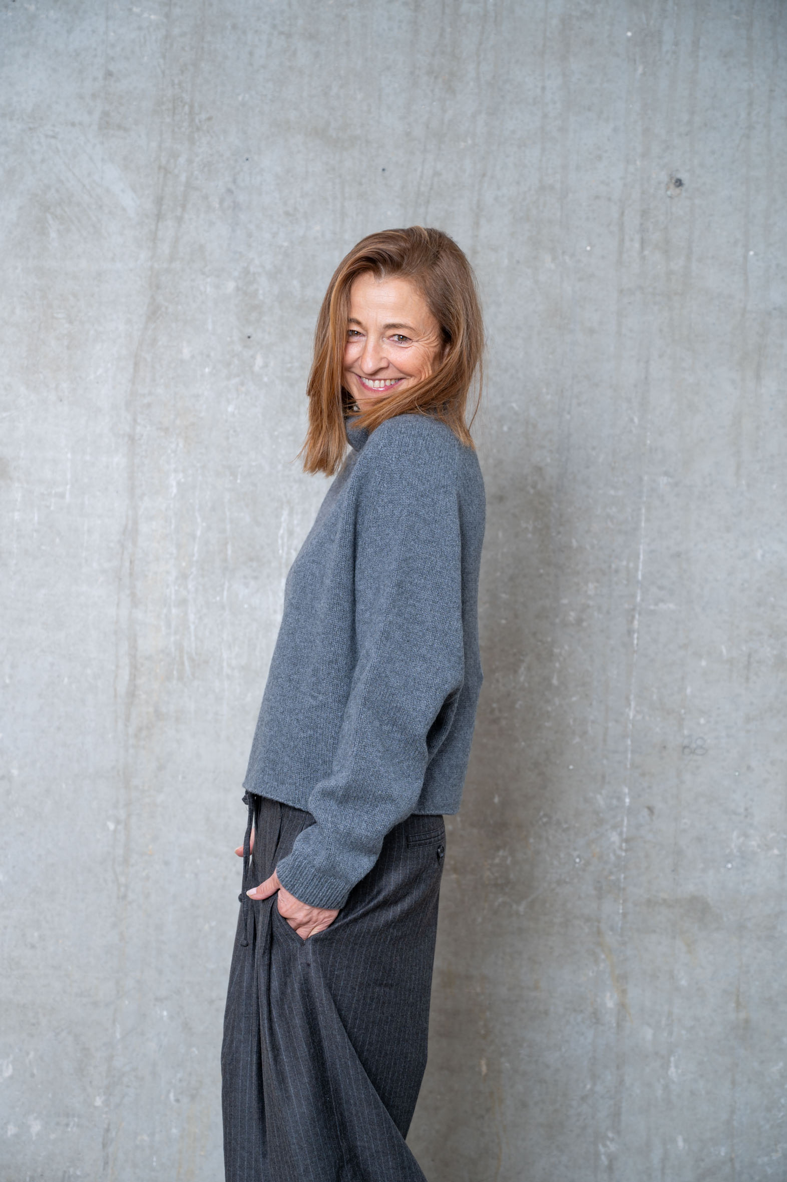 NARLI Rollkragen Pullover flannel