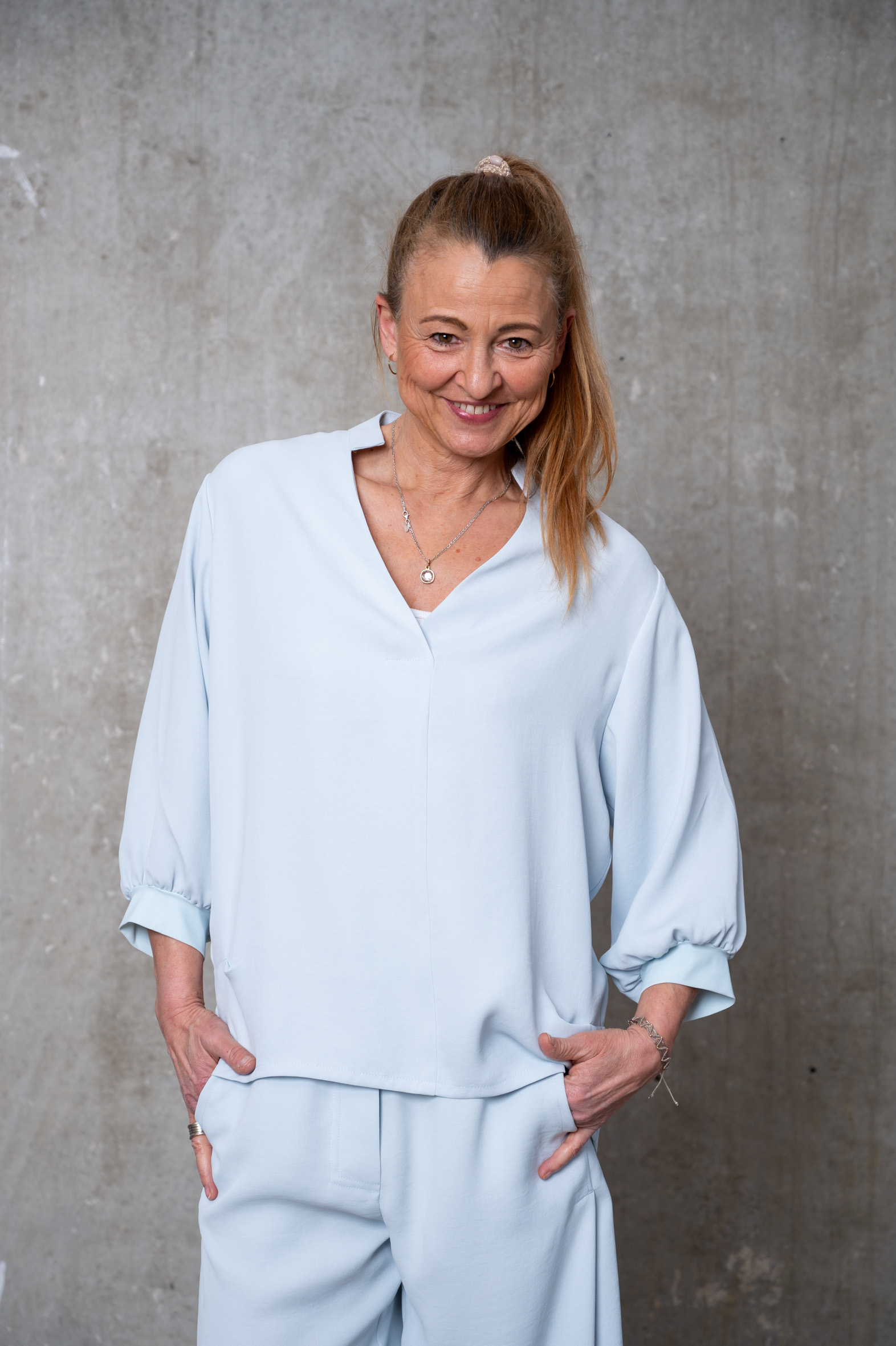 ANIA SCHIERHOLT Bluse 3234/37 water
