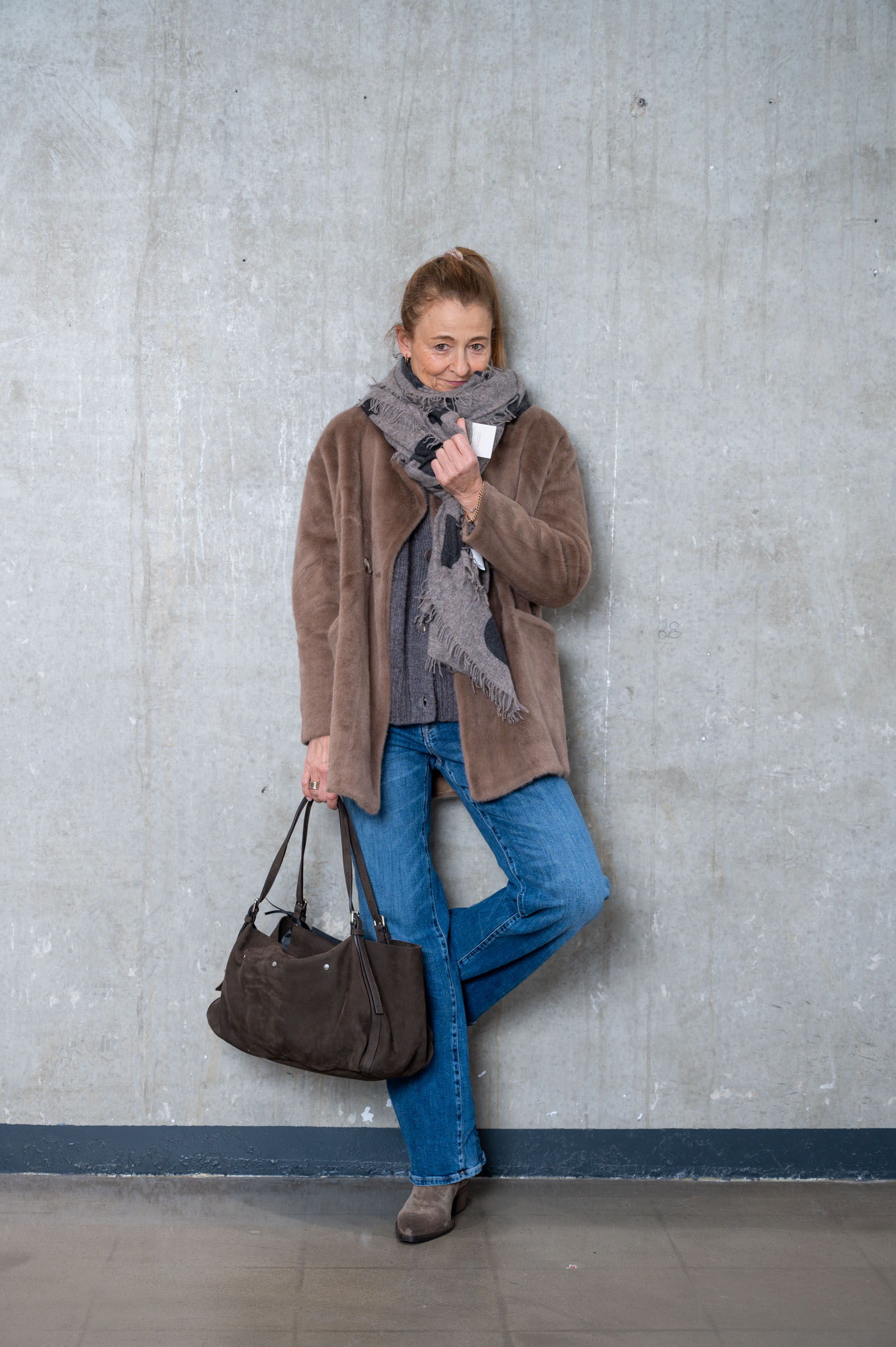PRIDE TO BE Kurzmantel  HEDA light brown