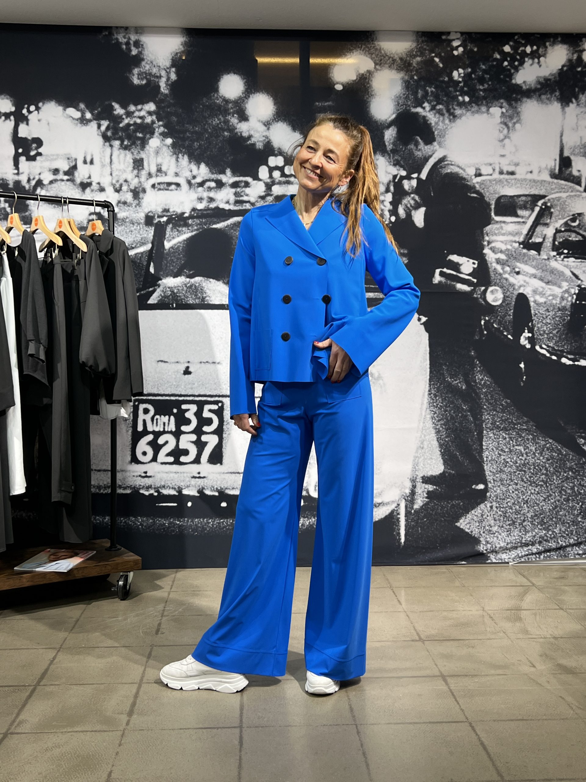 SASSENBACH_Style Jacke GESINE royal