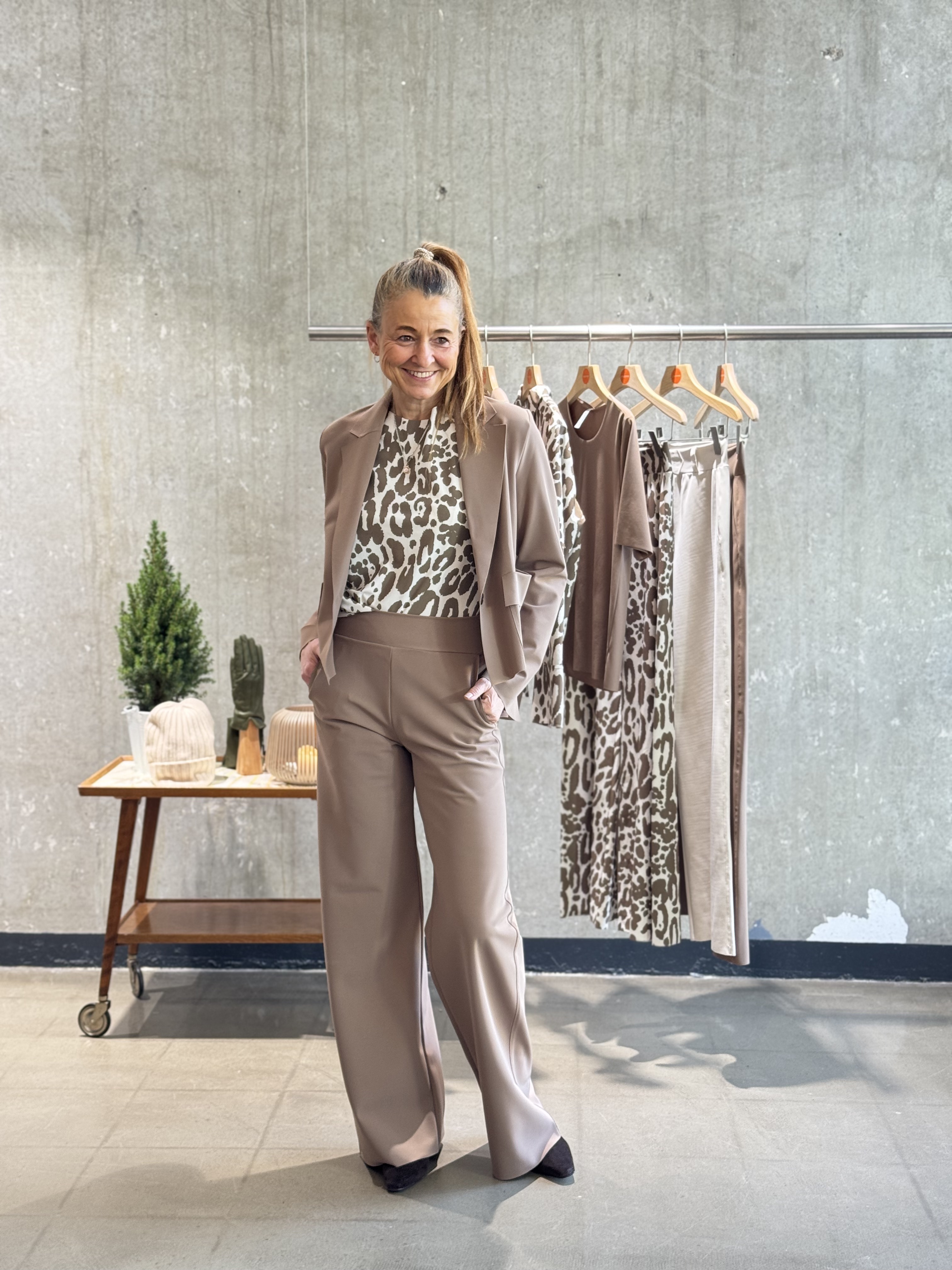 Sassenbach Hose Margot Cappuccino 