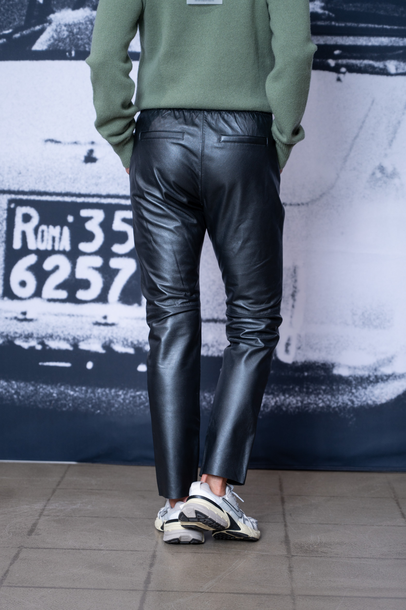 OAKWOOD Lederhose GIFT metallic