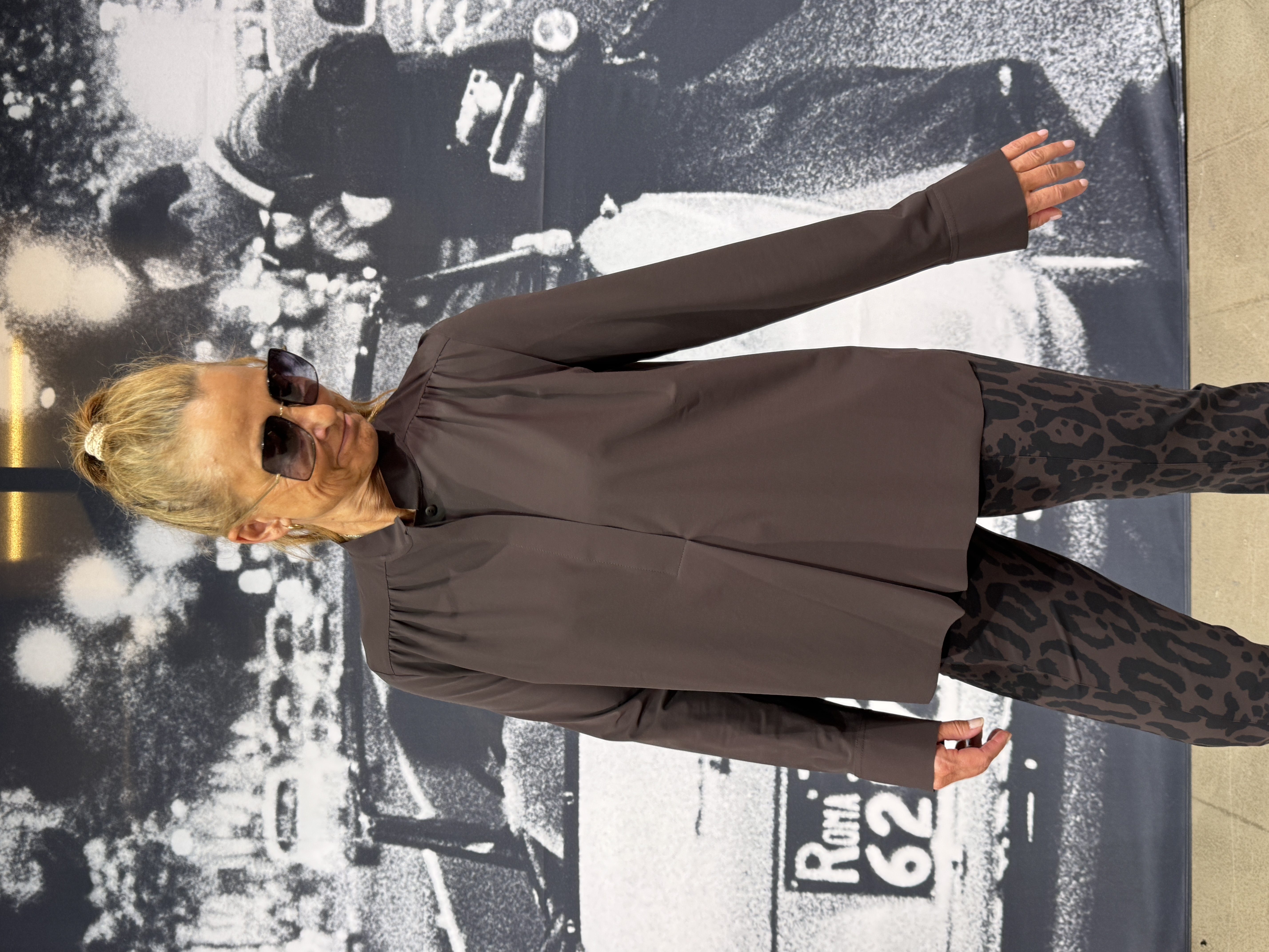 SASSENBACH_Style Bluse LIAN schoko