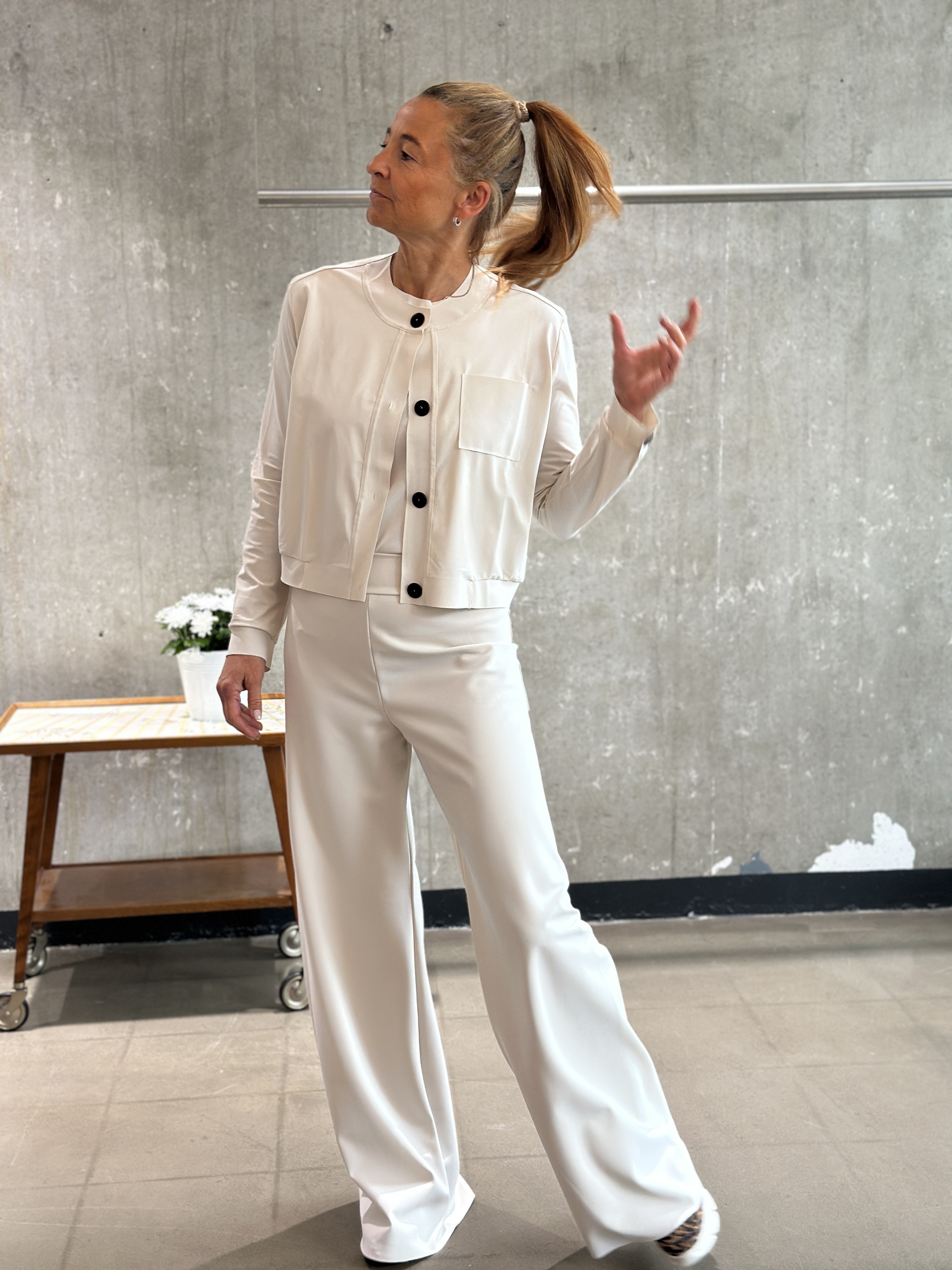 SASSENBACH_Style Hose Cordula kreide