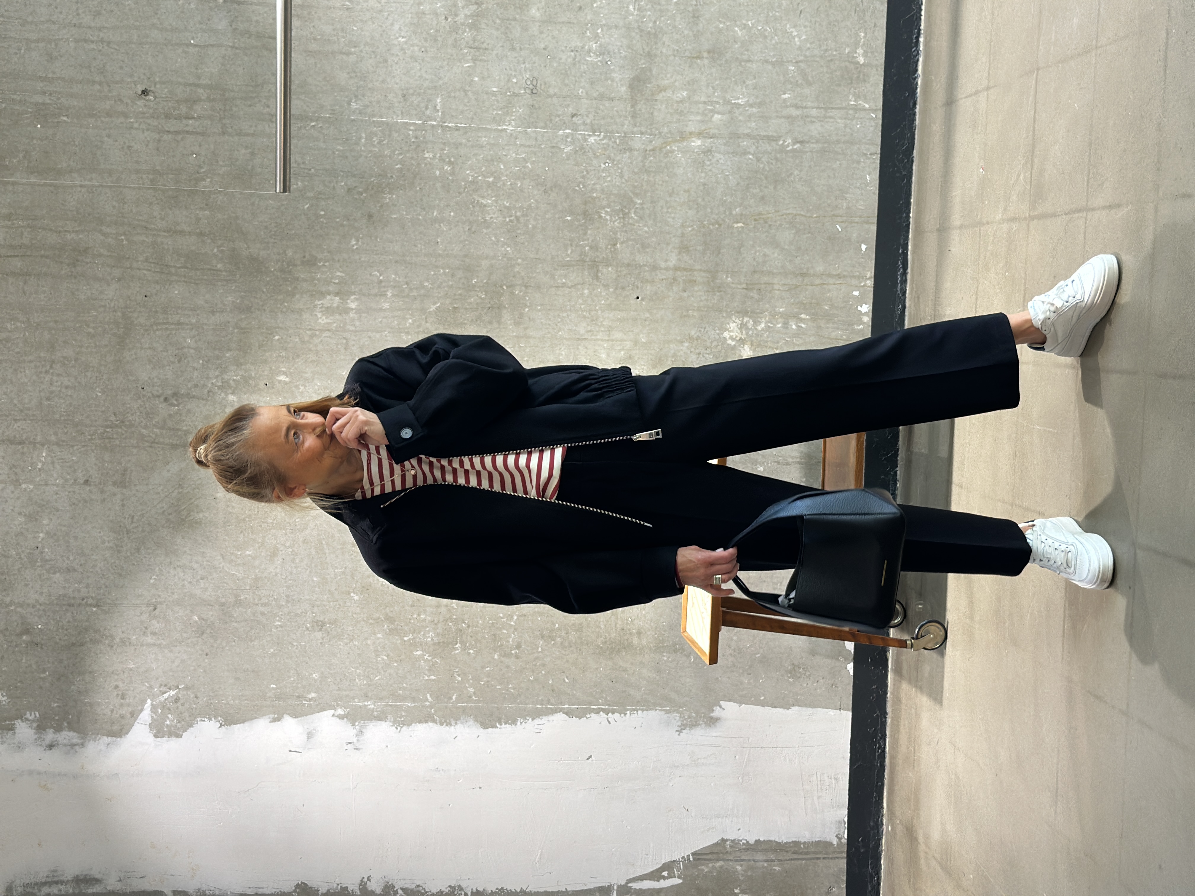 Liviana Conti Jacke schwarz und braun