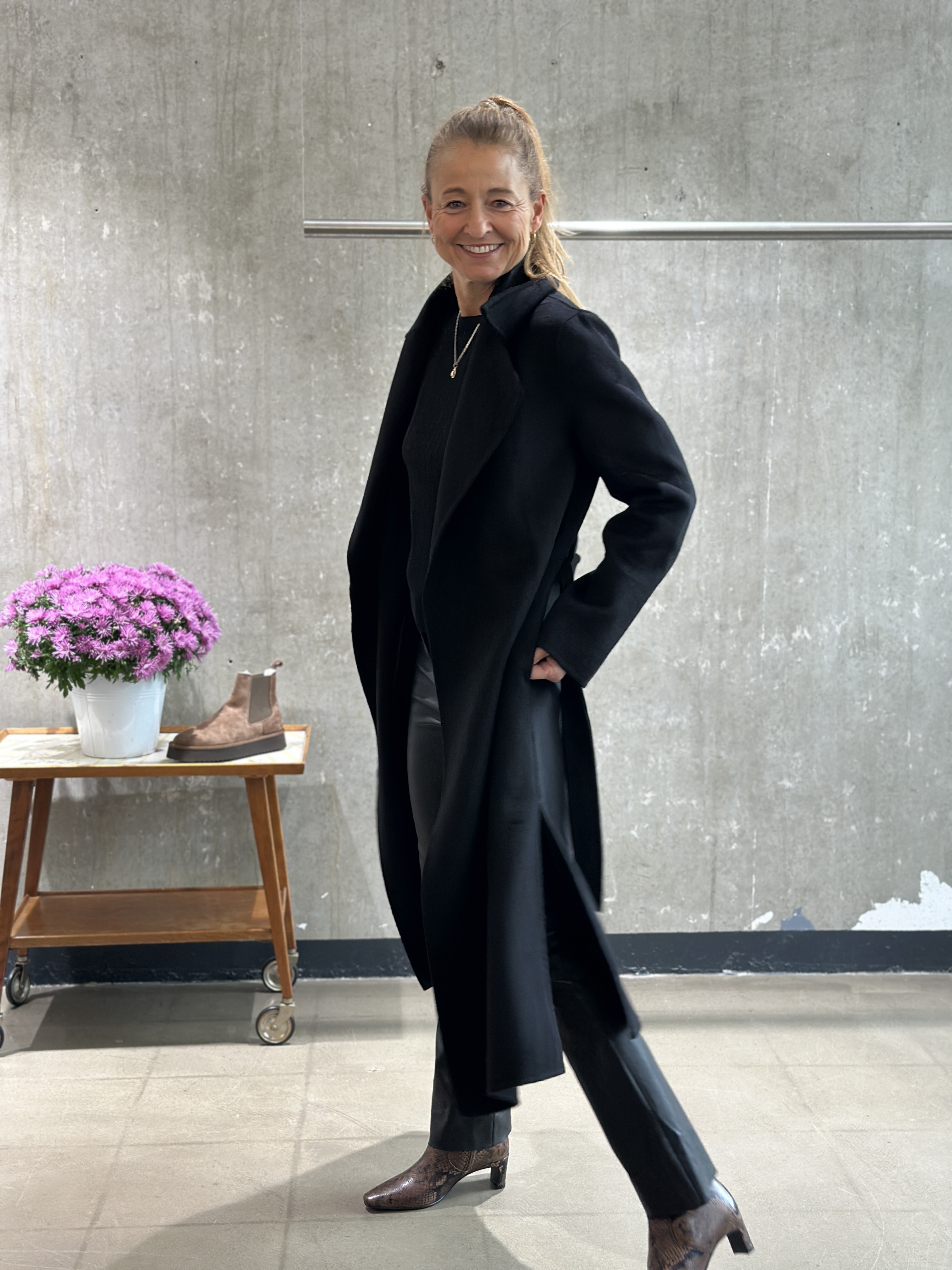 LUISA CERANO Double-Face Mantel 