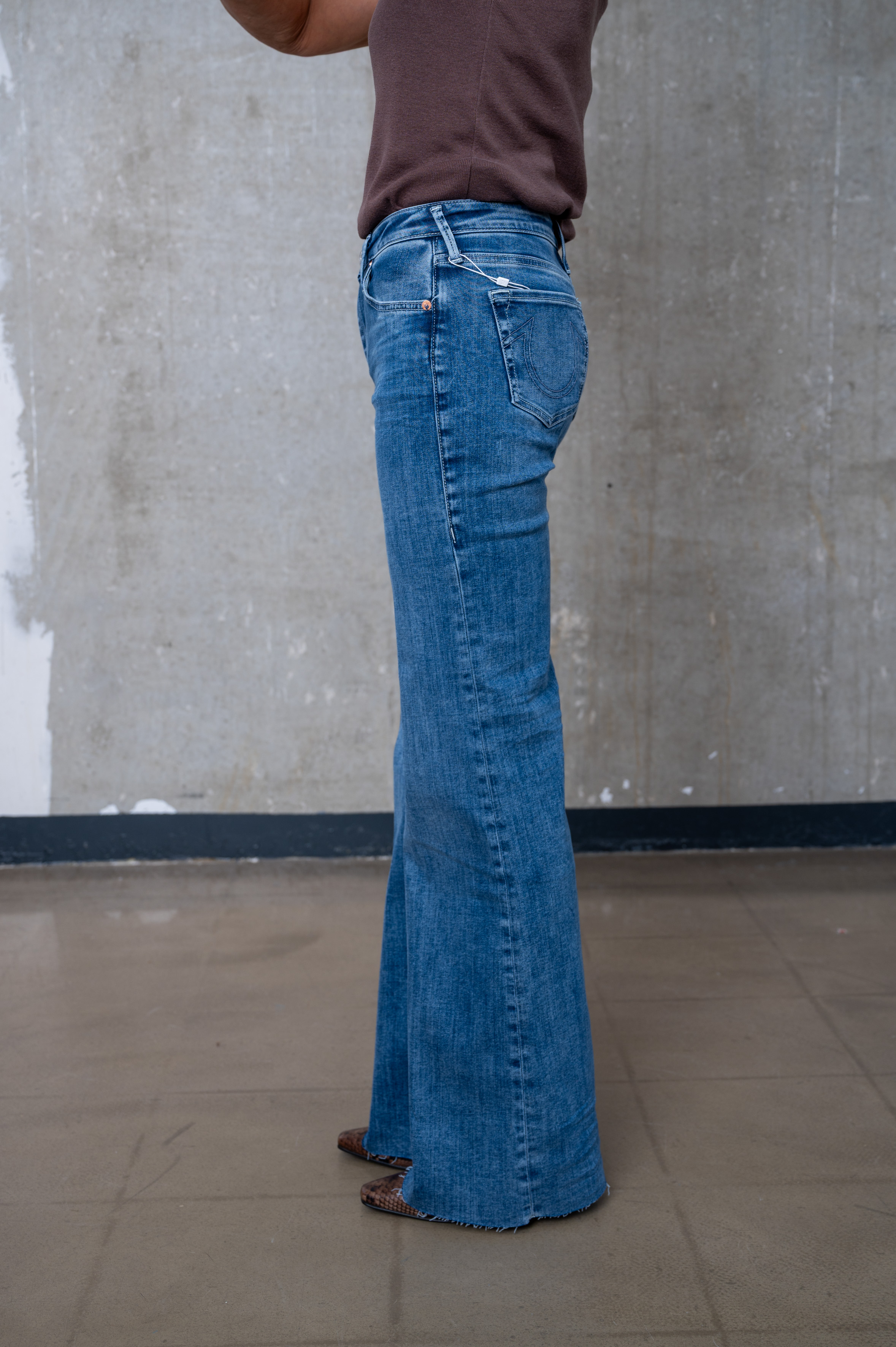 TRUE RELIGION Jeans MIJA FLARED blau