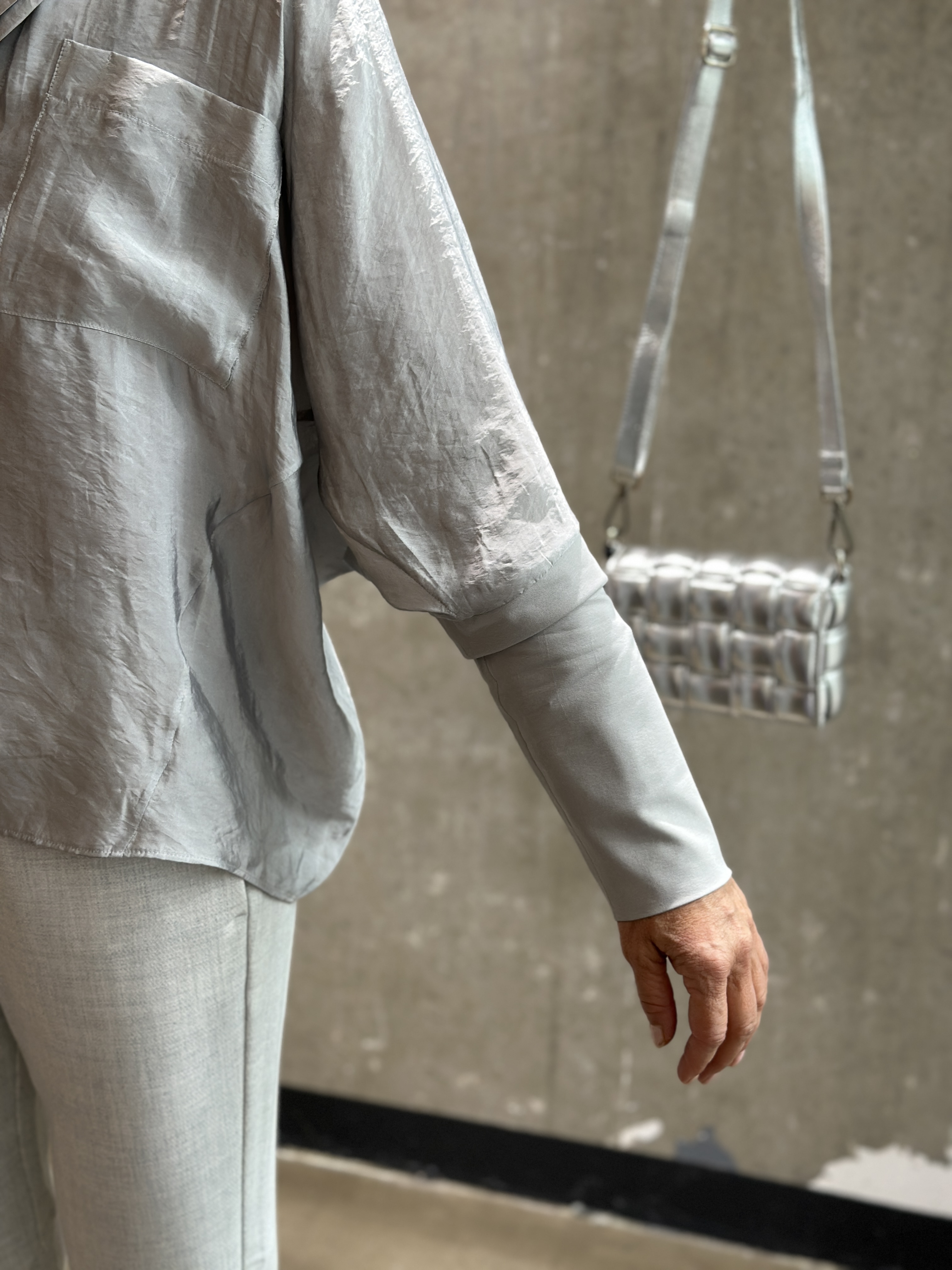 ANIA SCHIERHOLT Bluse 3119/76  Fog