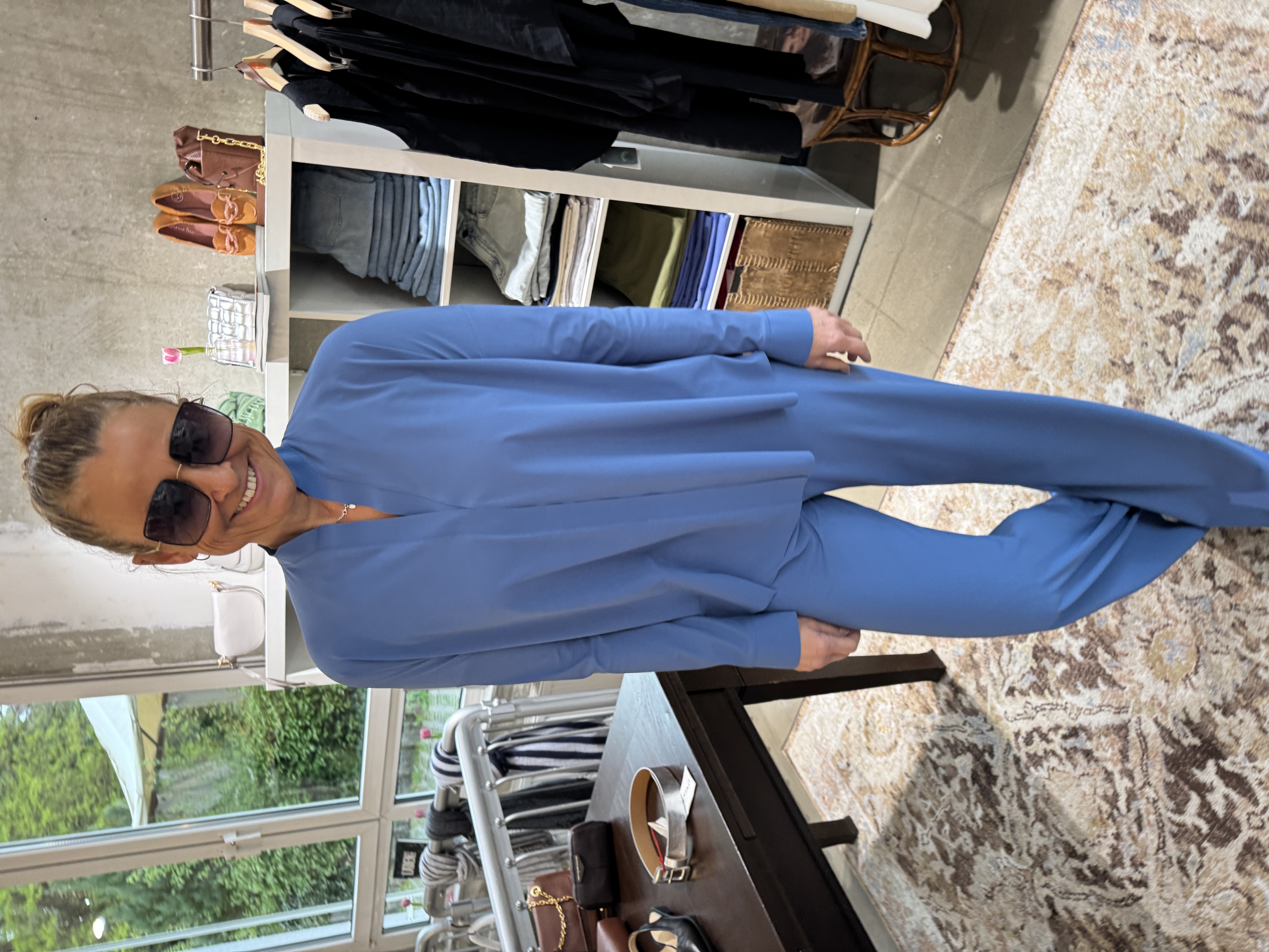 SASSENBACH_STYLE Bluse Lia indigo
