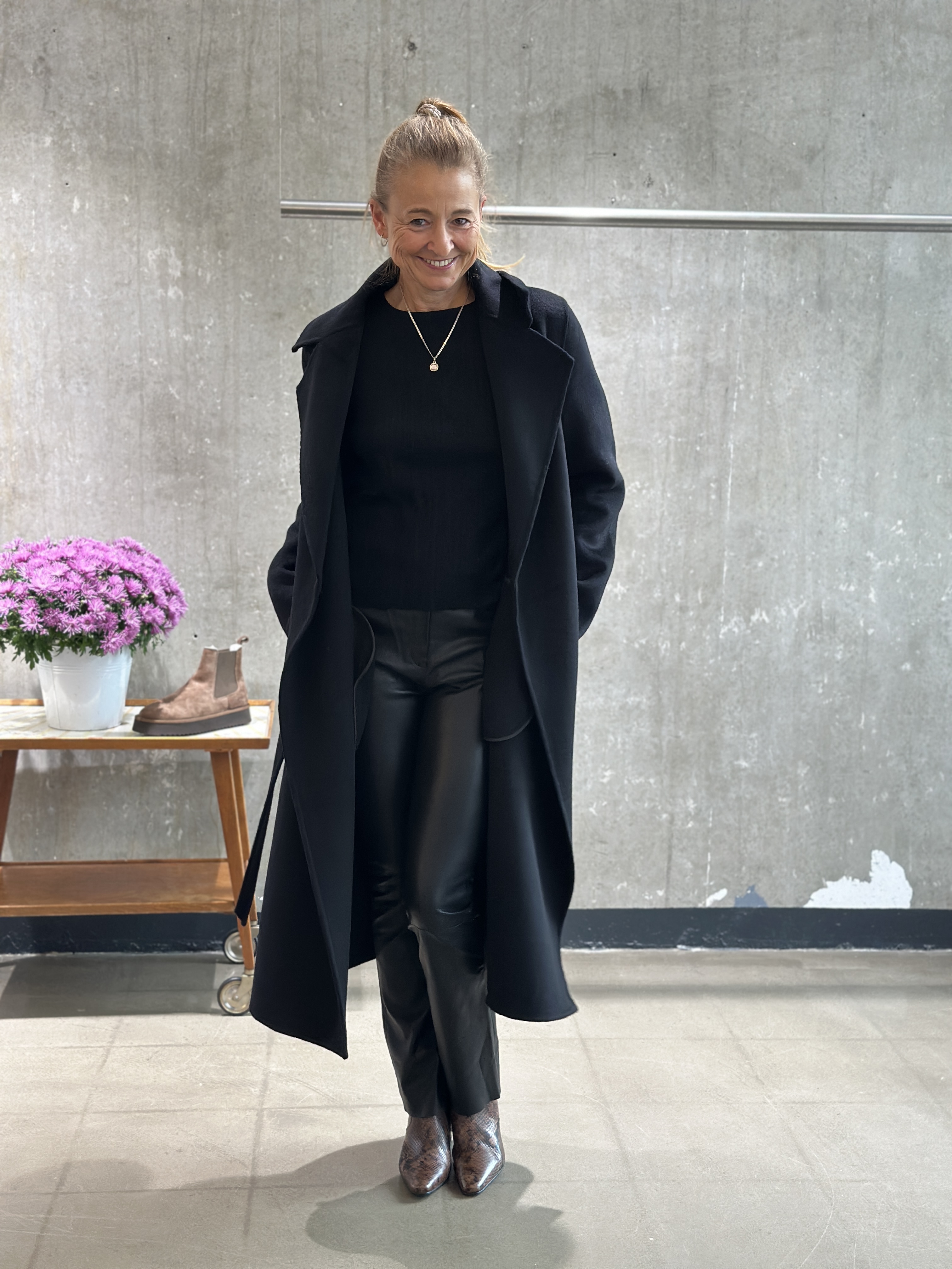 LUISA CERANO Double-Face Mantel 