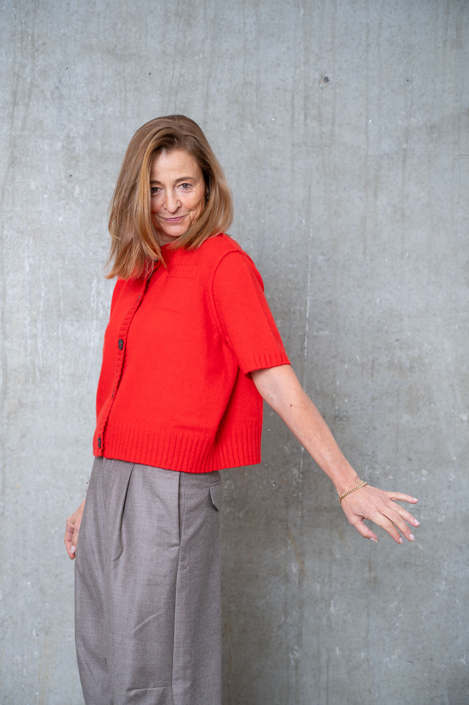 NARLI Kurz-Arm Cardigan in 3 Farben