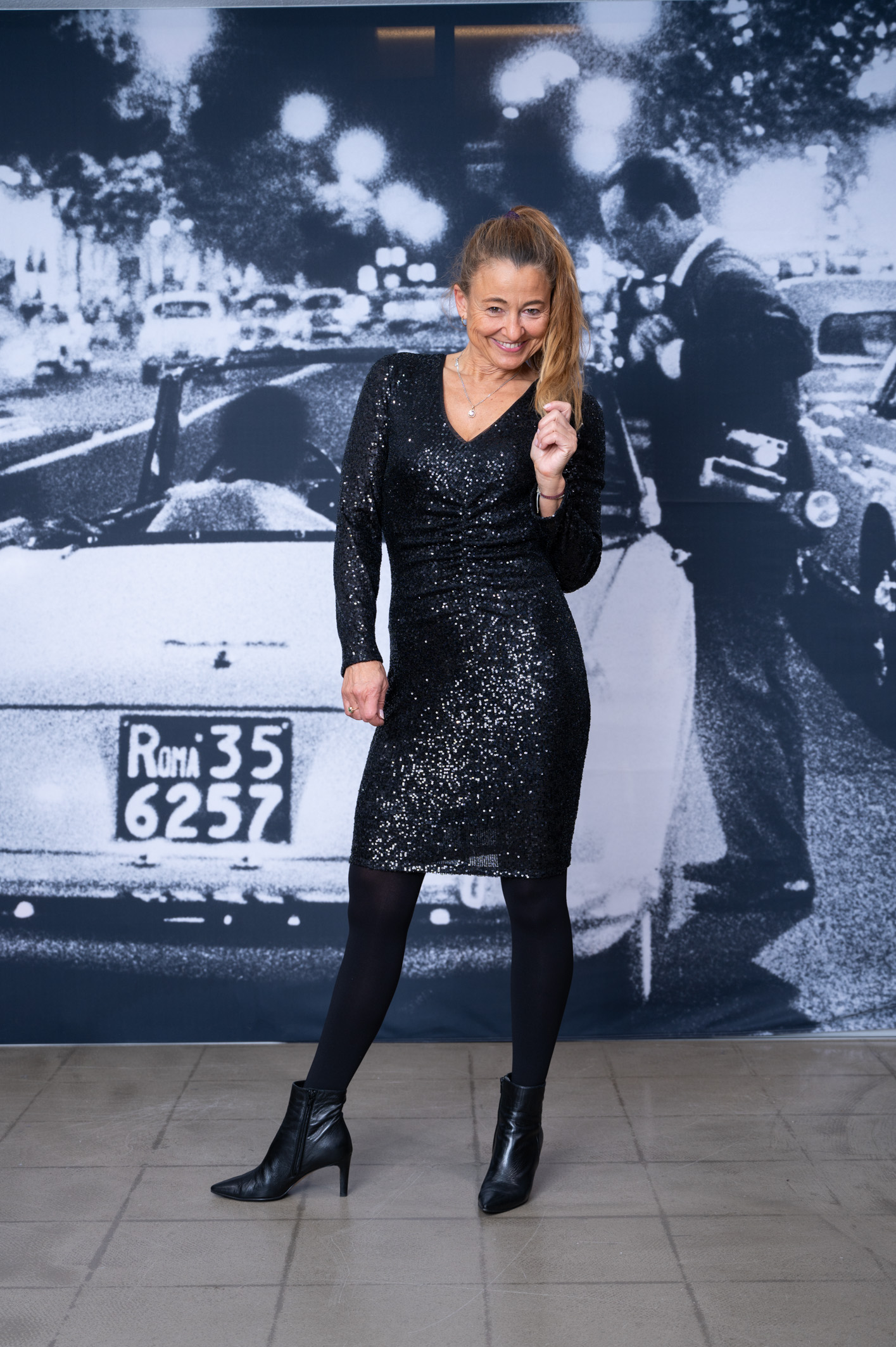 ANA ALCAZAR Kleid  TADIA schwarz