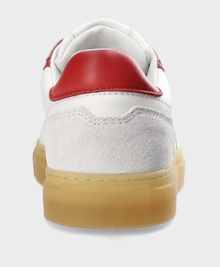 COPENHAGEN STUDIOS CPH90 leather mix  white/red