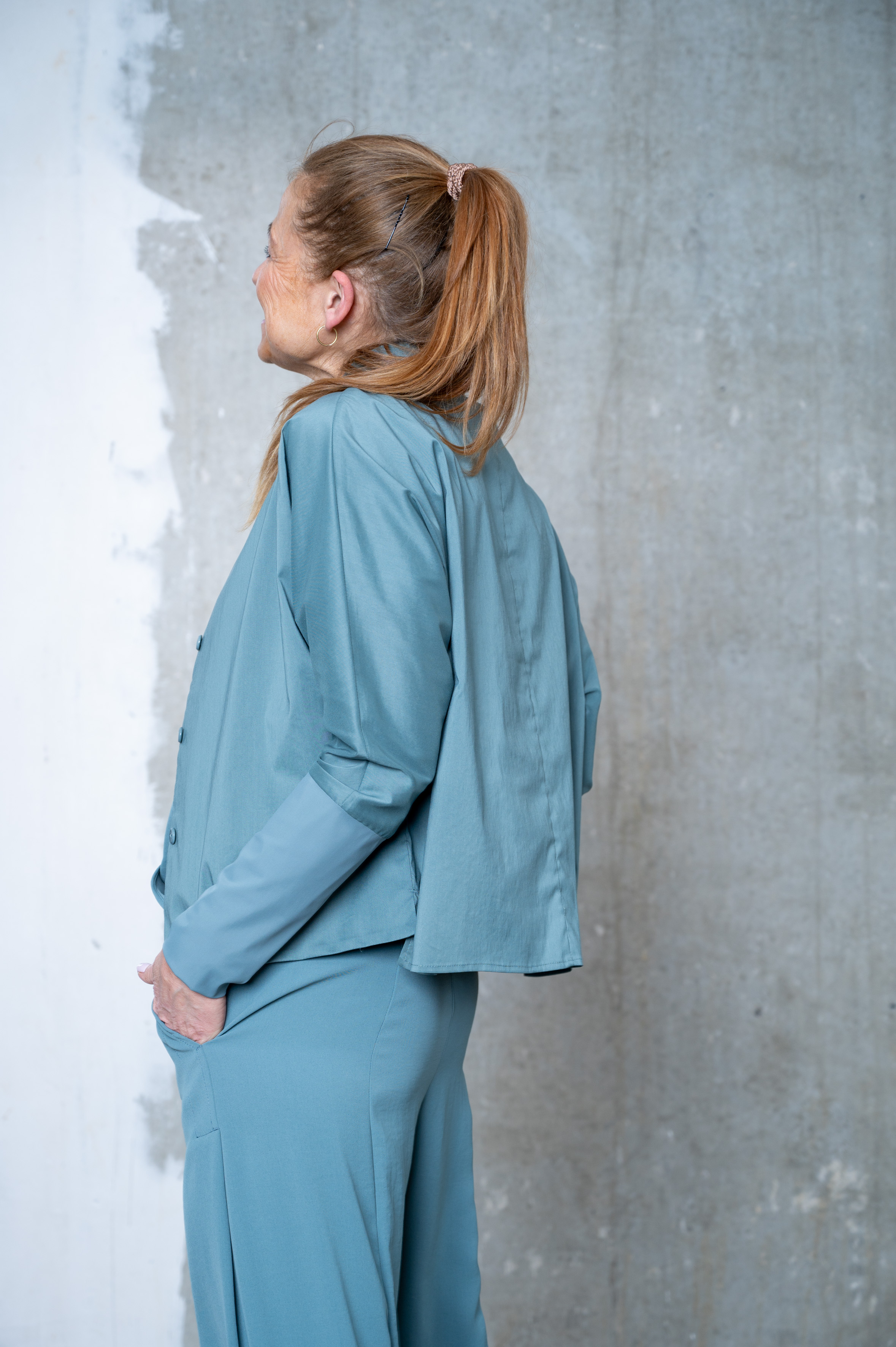 ANIA SCHIERHOLT Bluse 3227/42 pine