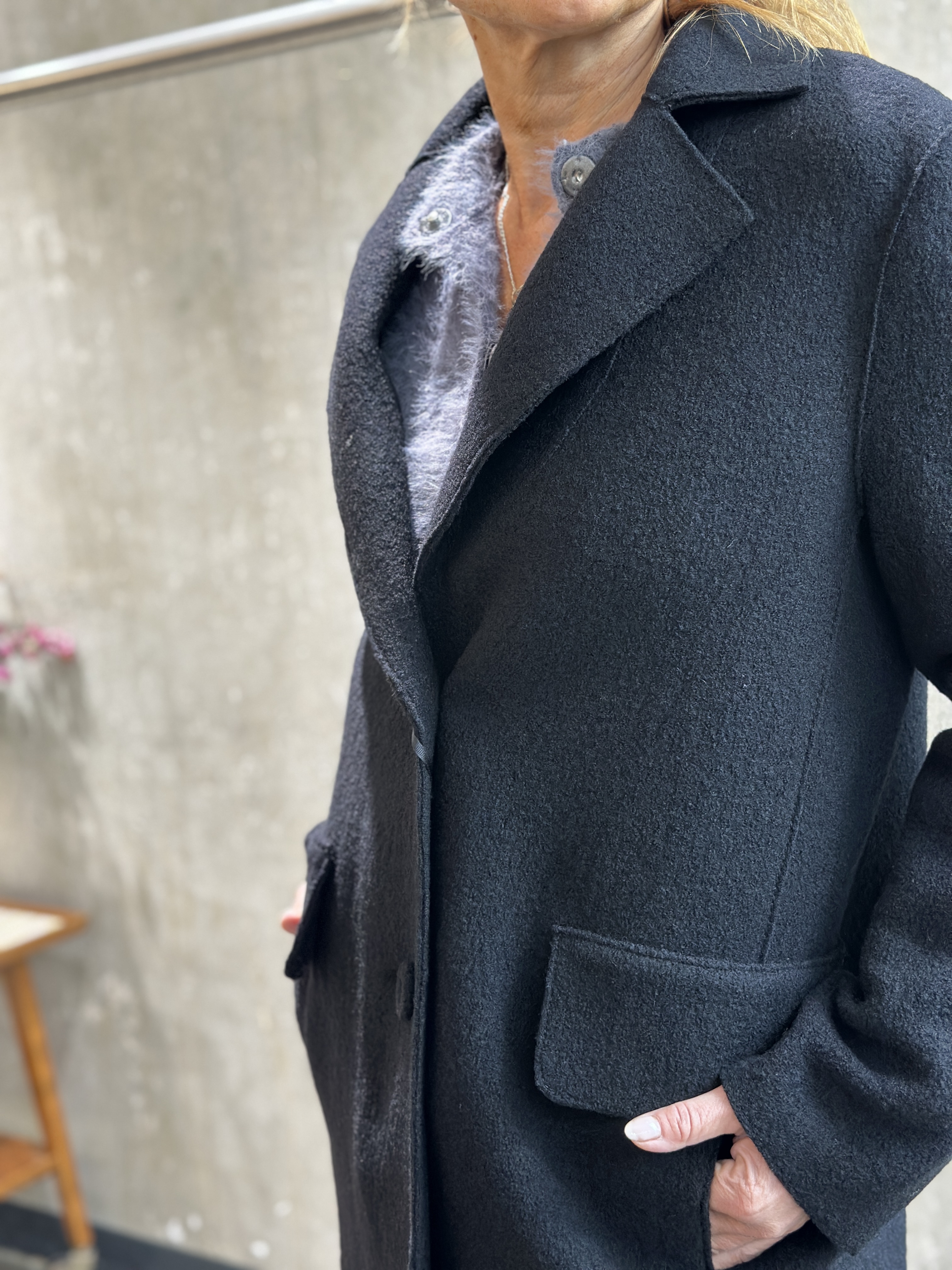 LUISA CERANO  Woll-Blazermantel 