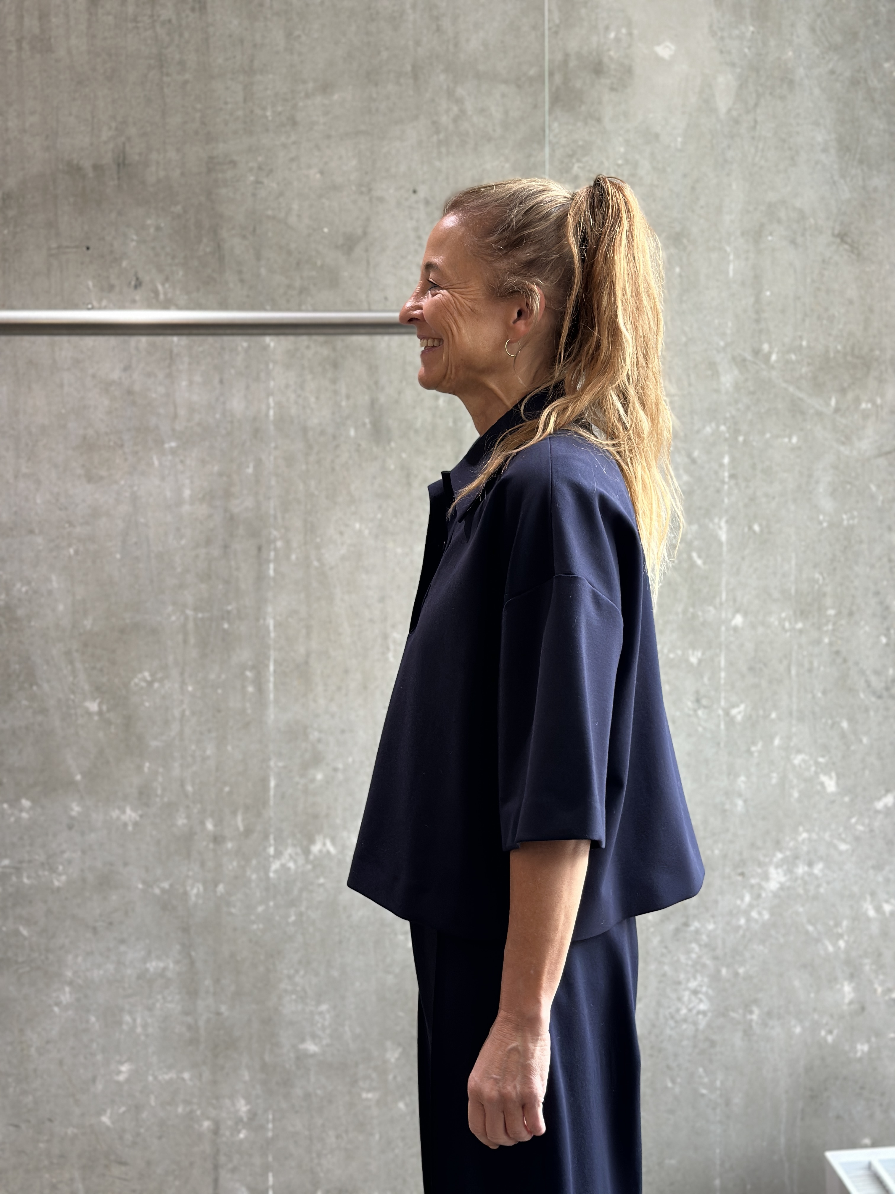 LIVIANA CONTI Blusen-Shirt blau