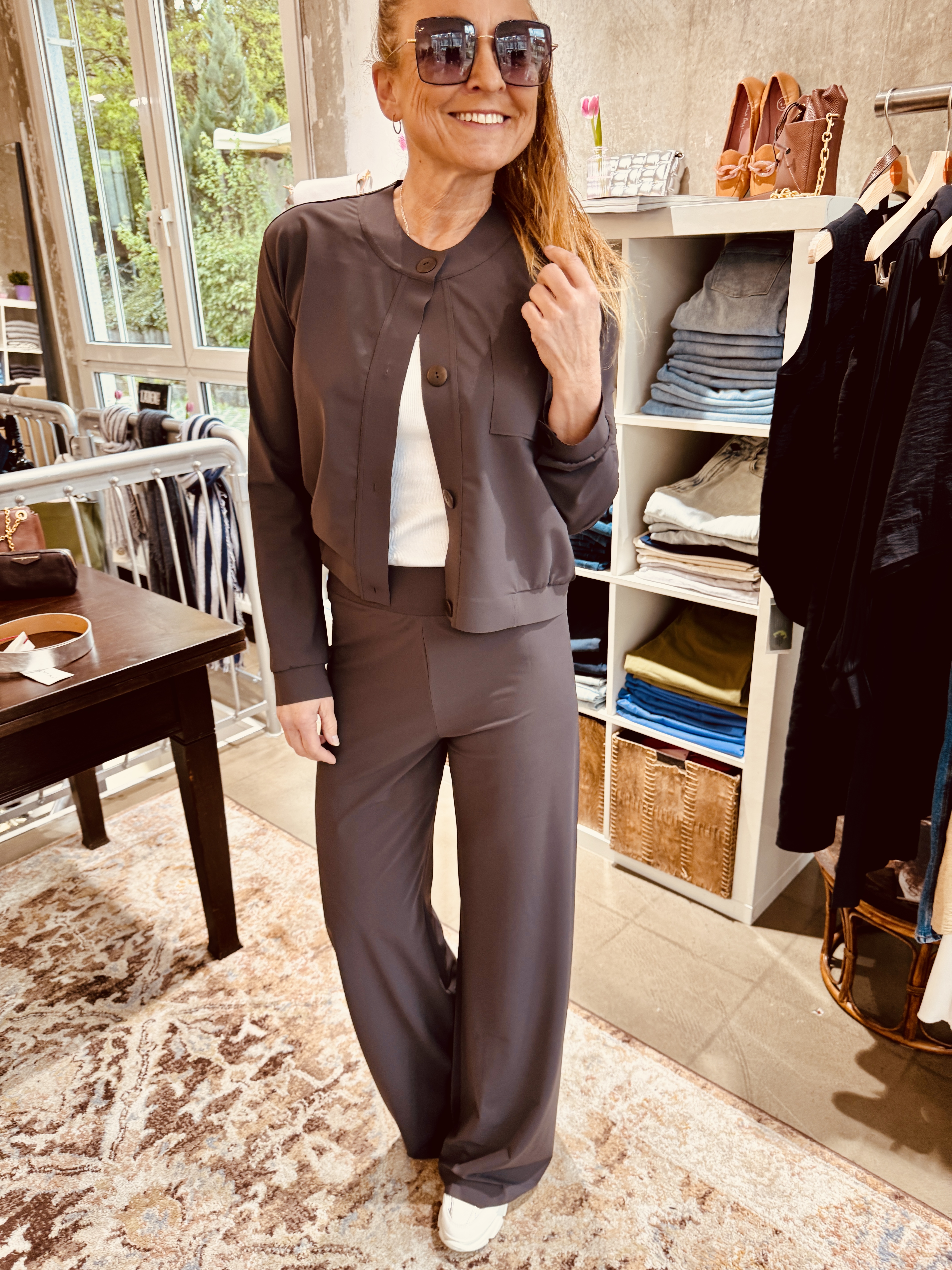 SASSENBACH_Style Jacke HANNA braun