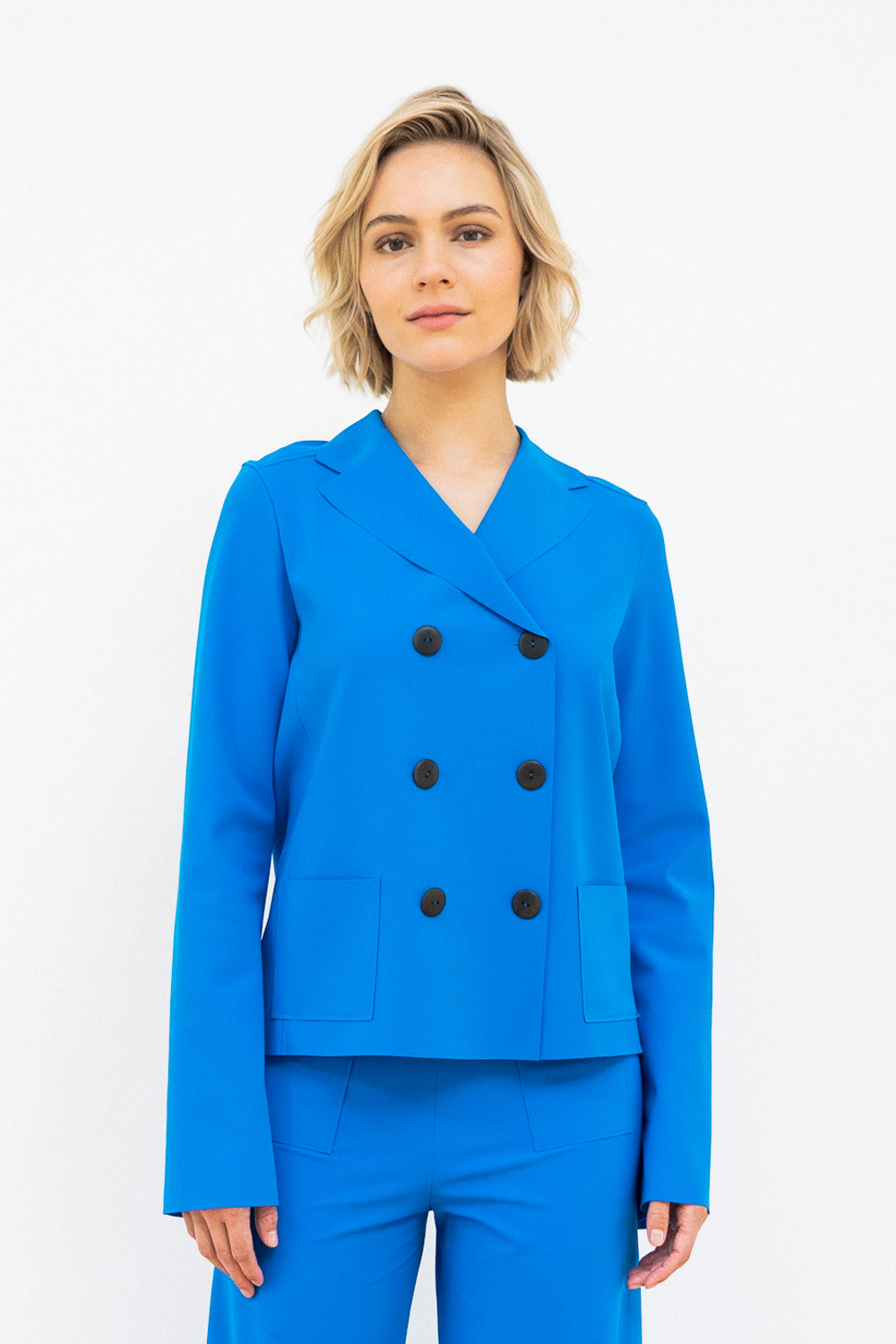 SASSENBACH_Style Jacke GESINE royal