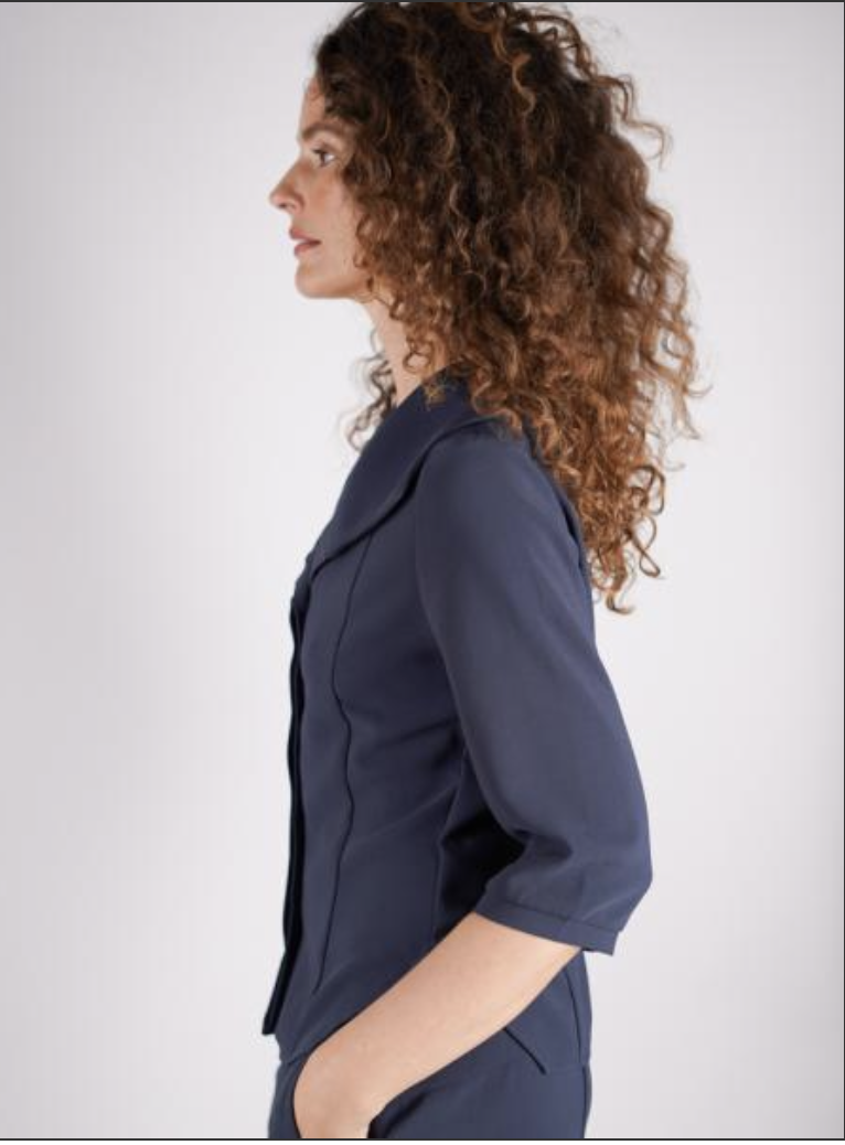 ANIA SCHIERHOLT Bluse 3020/89 ocean 2
