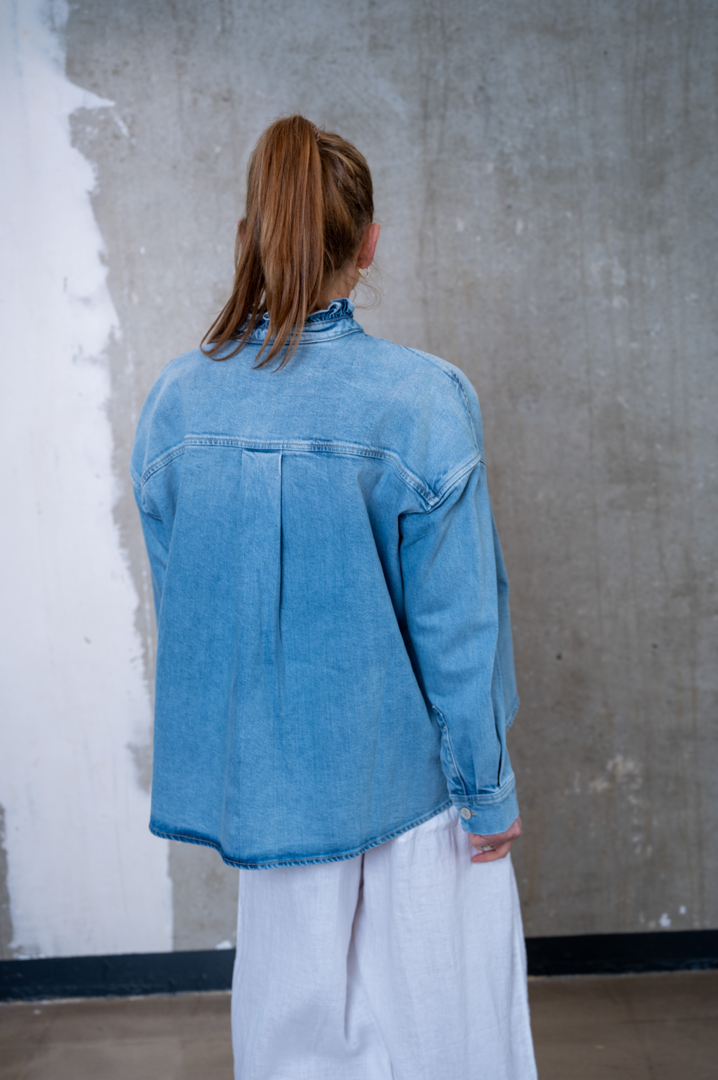 SASSENBACH_Style Jacke HANNA 342 blau & schwarz