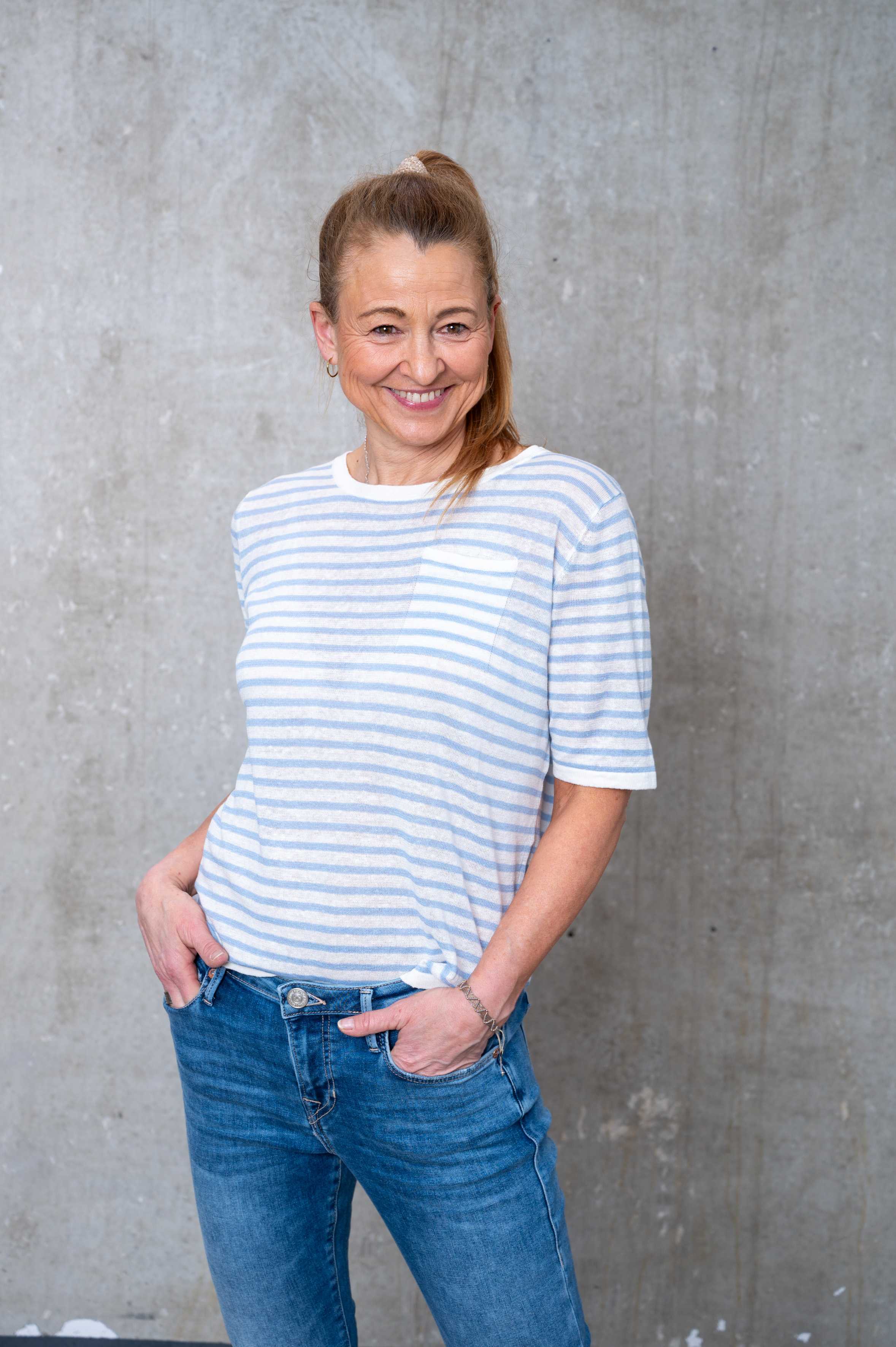 HANDMADE Shirt gestreift