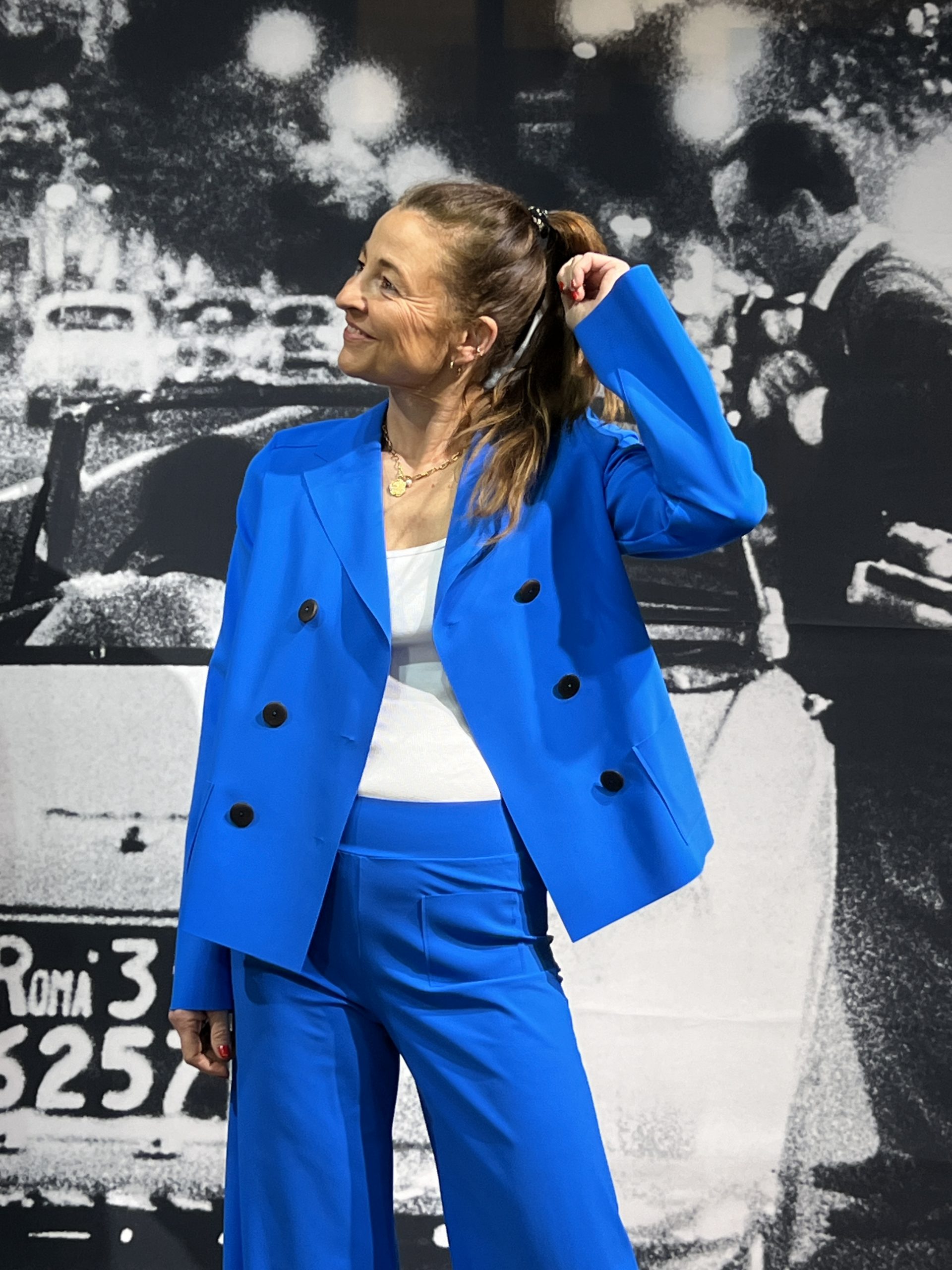 SASSENBACH_Style Jacke GESINE royal