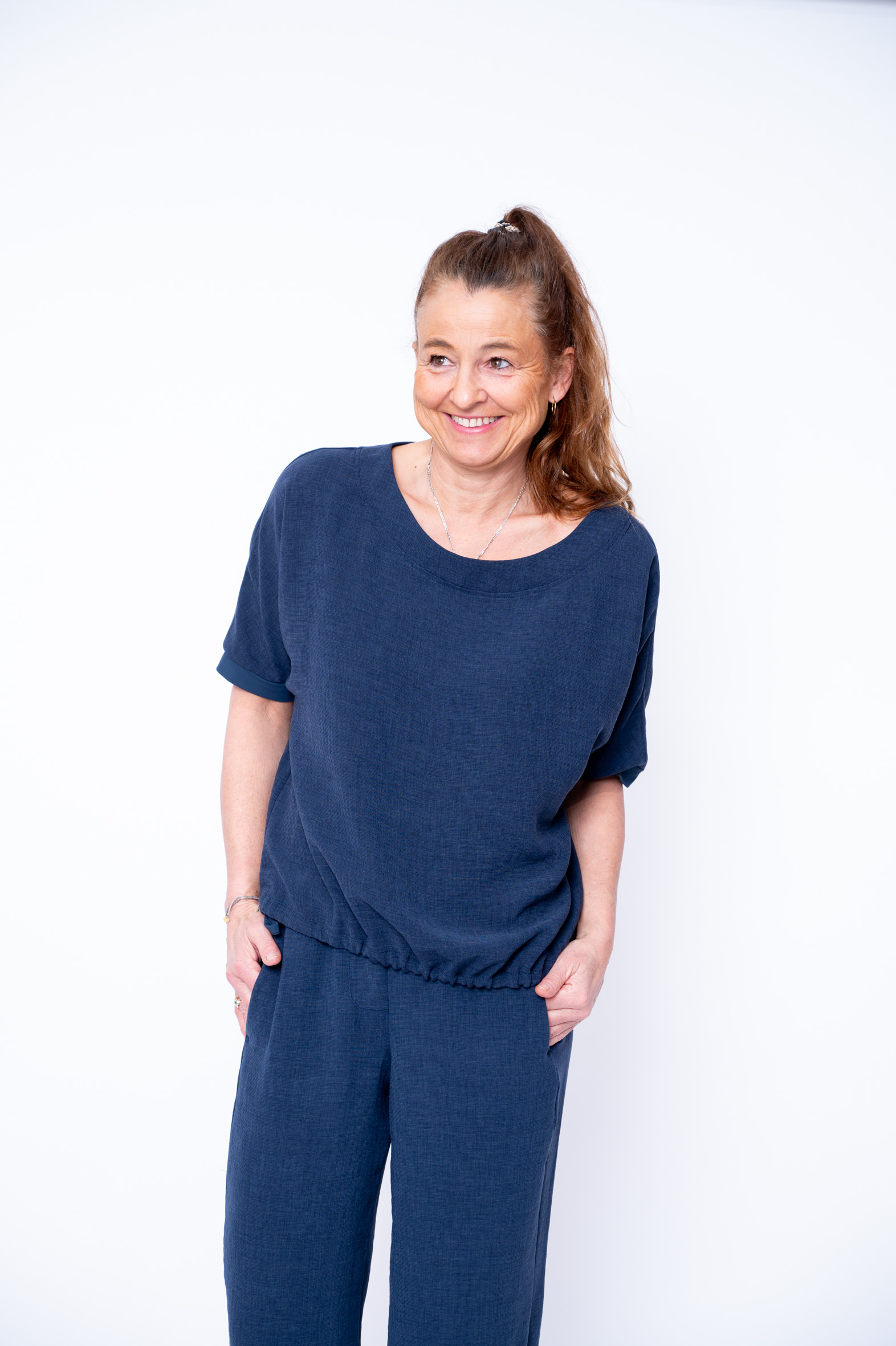 ANIA SCHIERHOLT Bluse /Shirt 3006/50 ocean