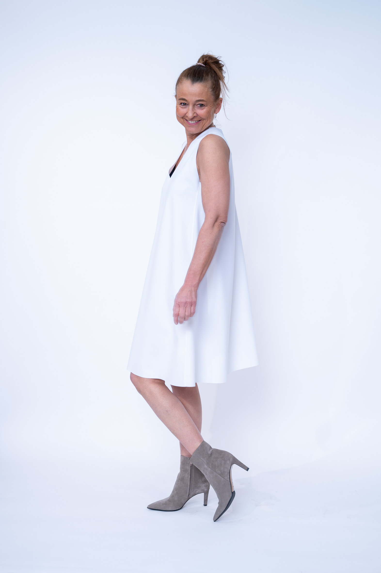 SASSENBACH Kleid ABY white