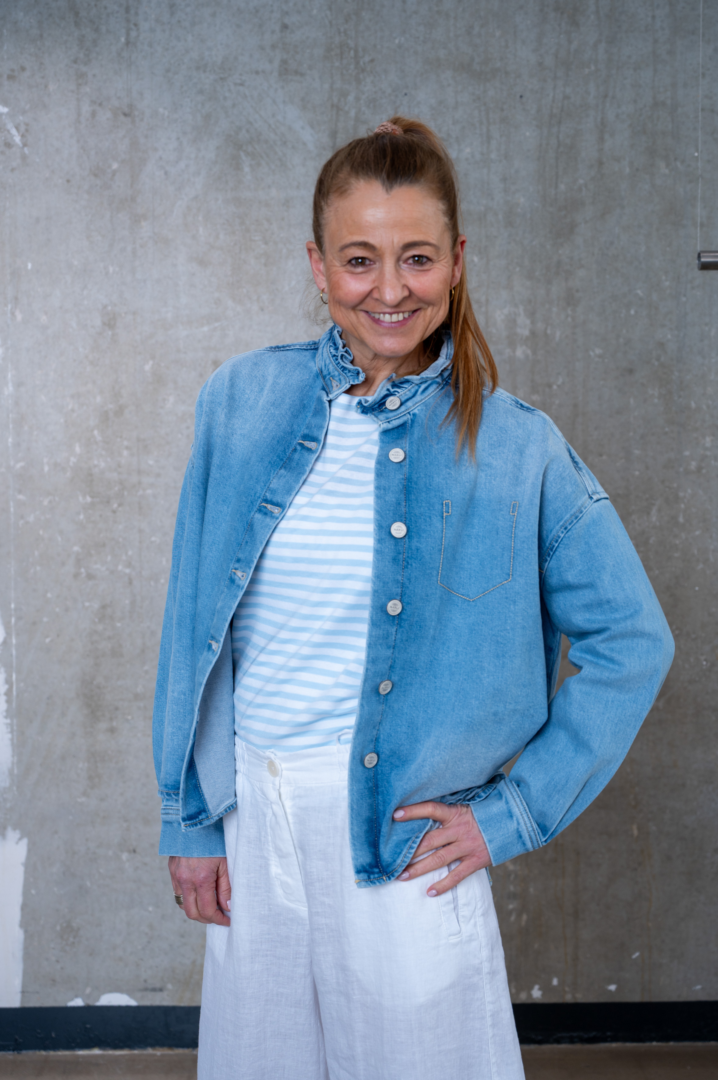 NARLI Jeanshemd-/jacke  blue