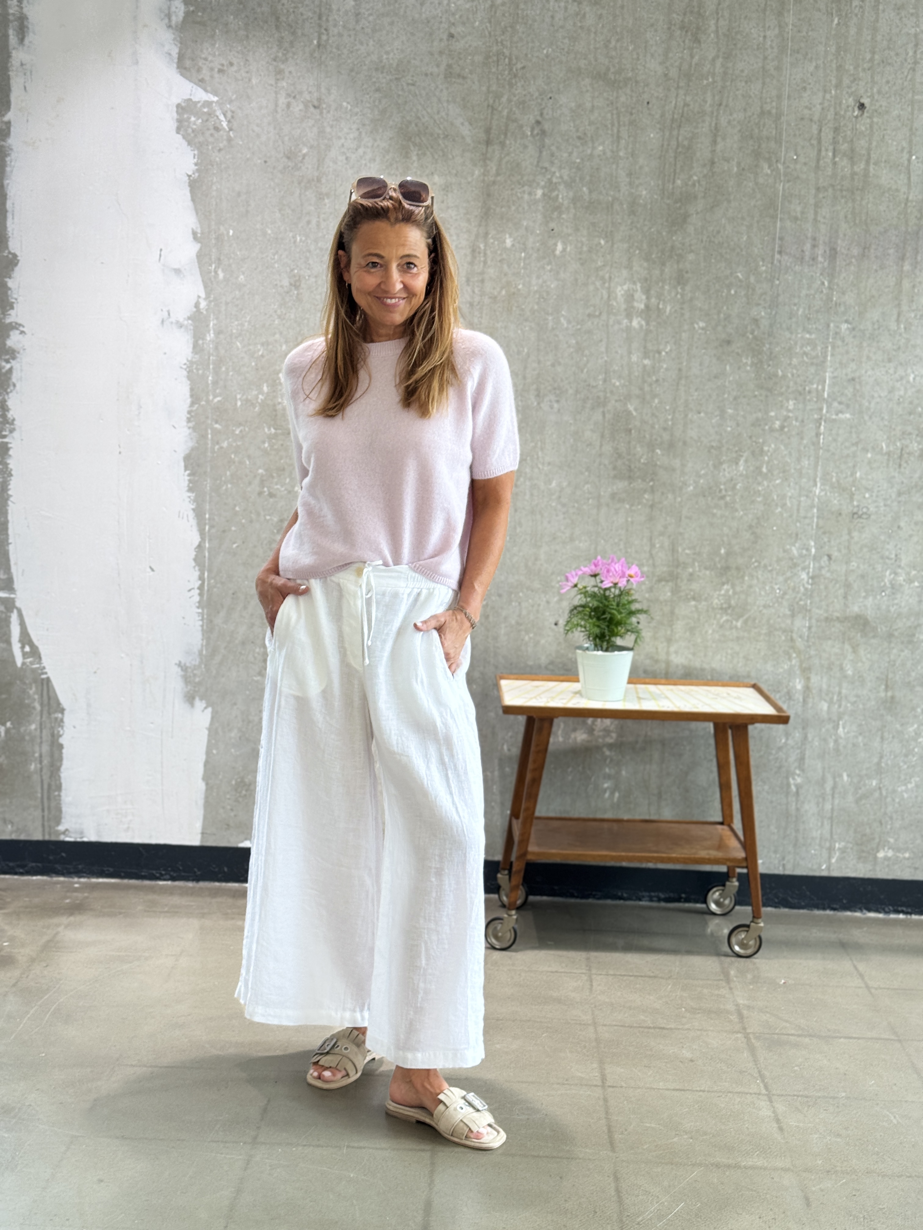 NARLI Kurzarm Pullover hin 3 Farben