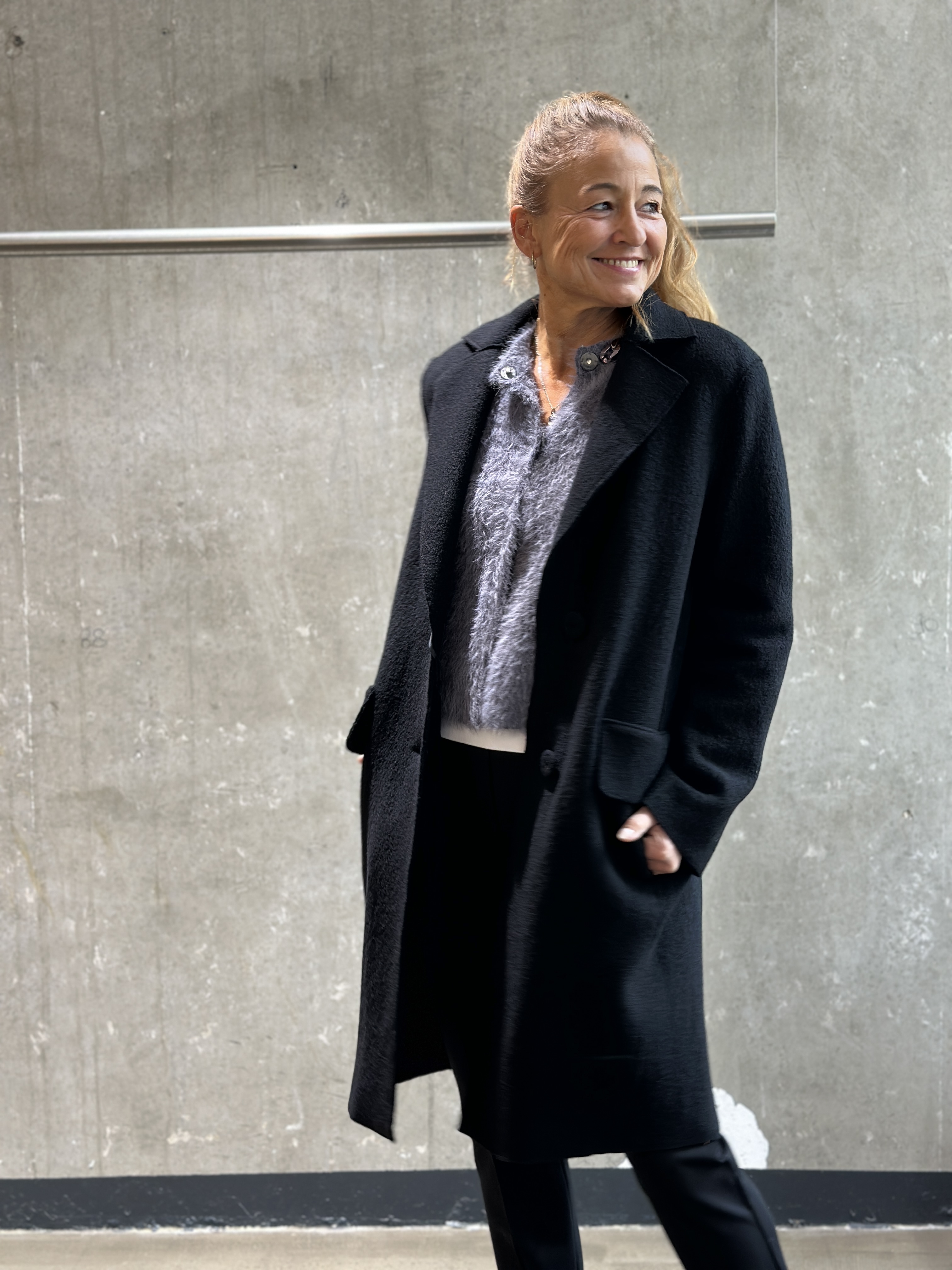 LUISA CERANO  Woll-Blazermantel 