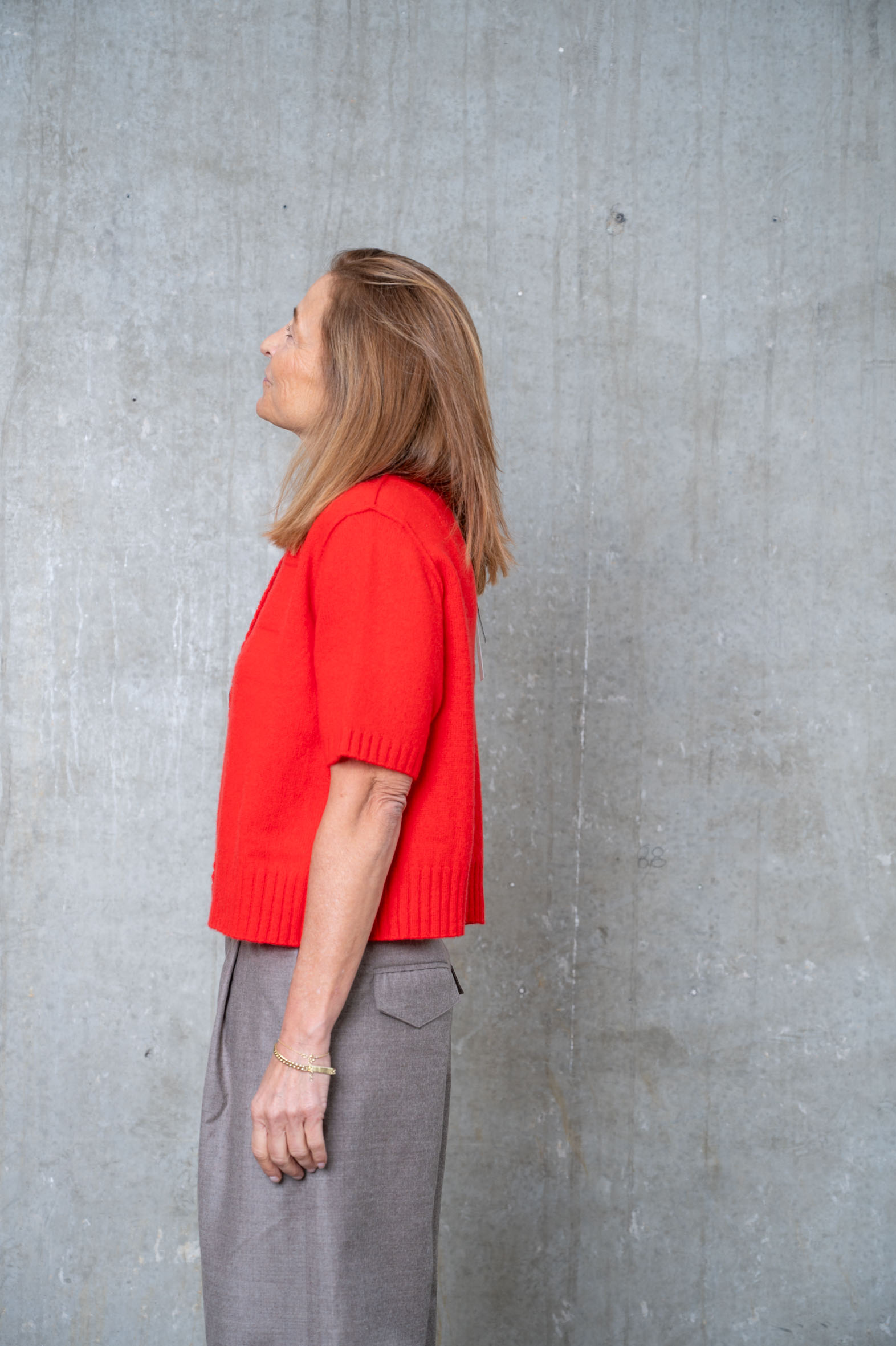 NARLI Kurz-Arm Cardigan in 3 Farben