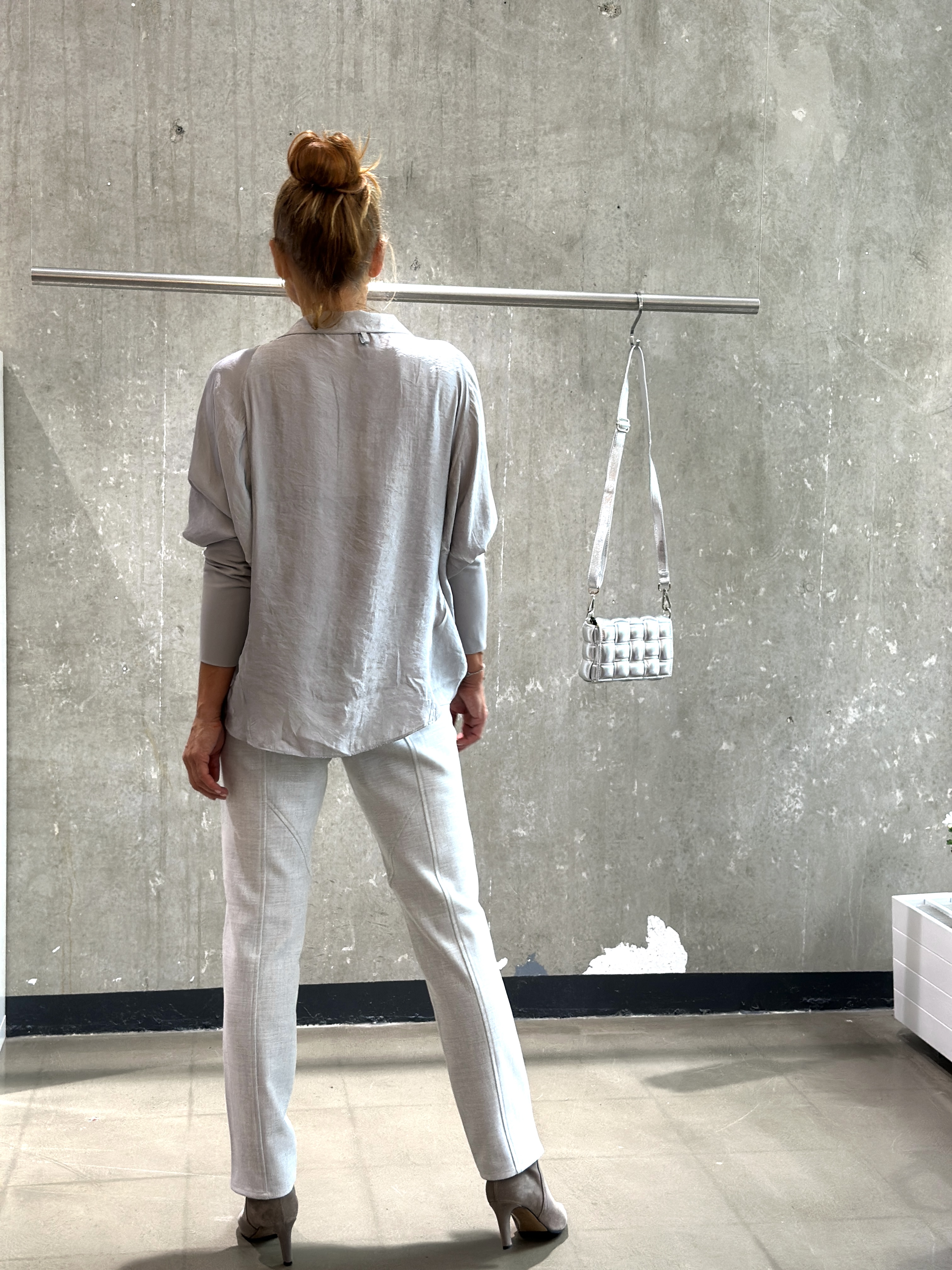 ANIA SCHIERHOLT Bluse 3119/76  Fog