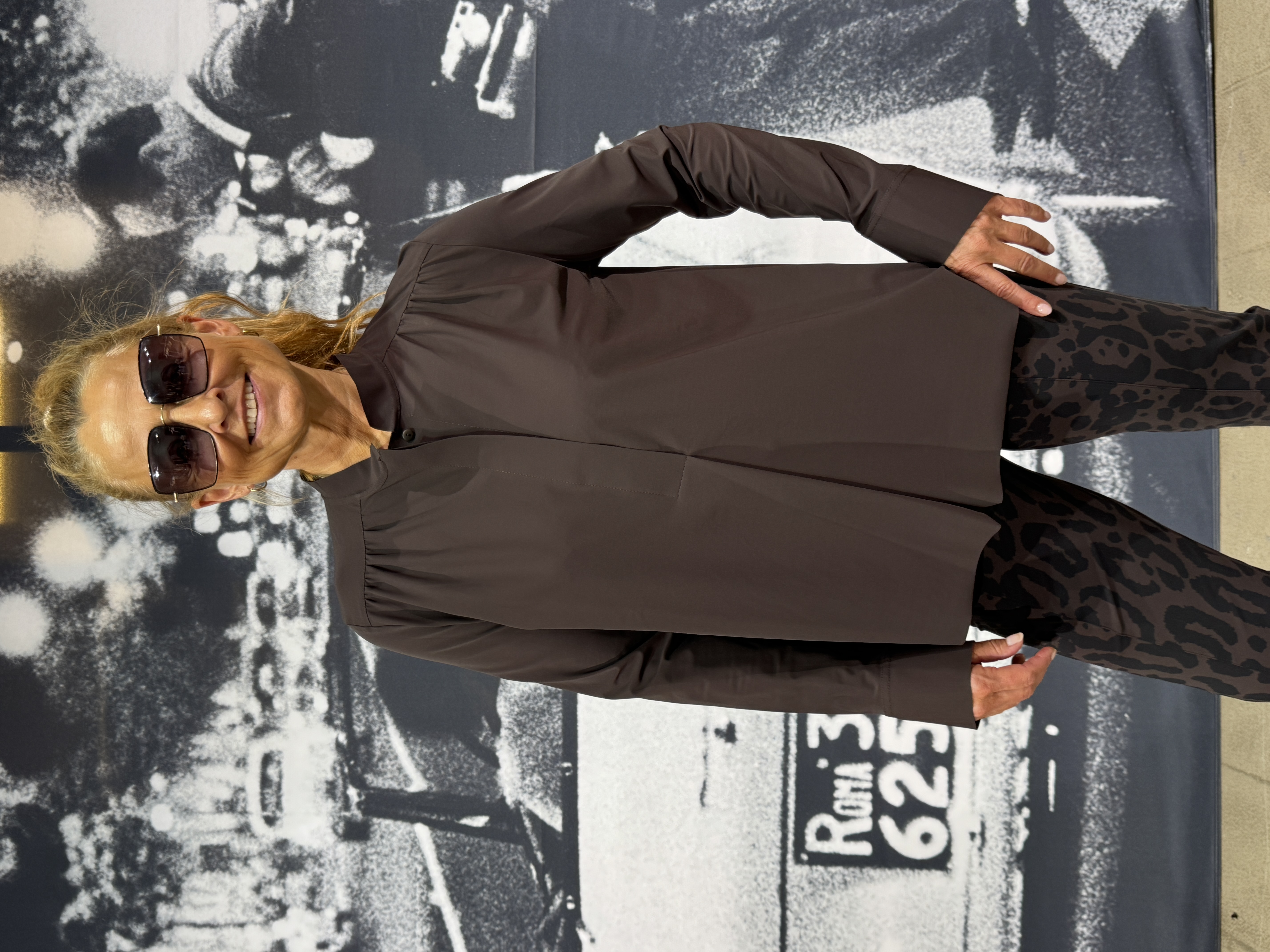 SASSENBACH_Style Bluse LIAN schoko