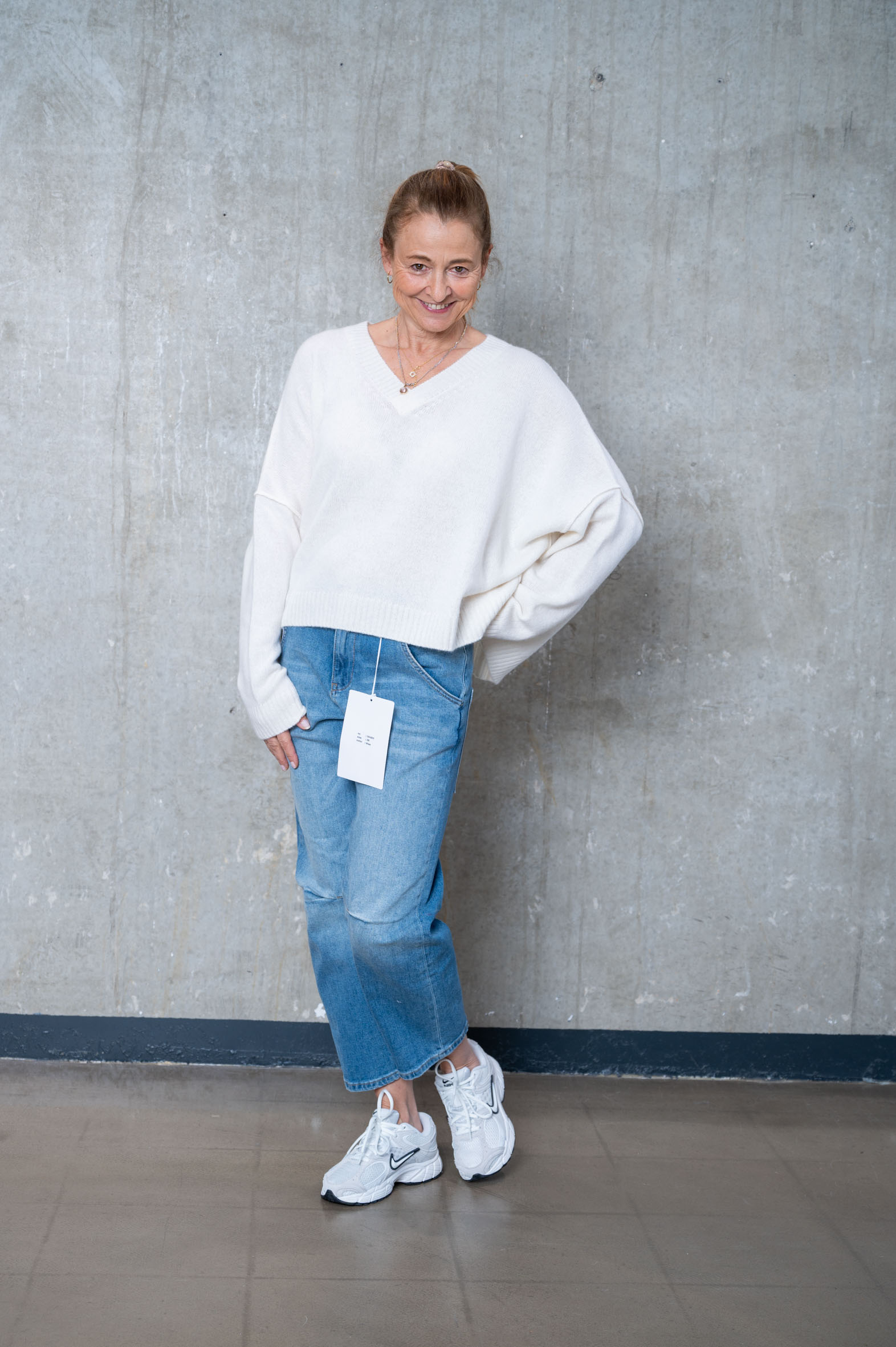 NARLI V-Pullover in 3 Farben 37-159 