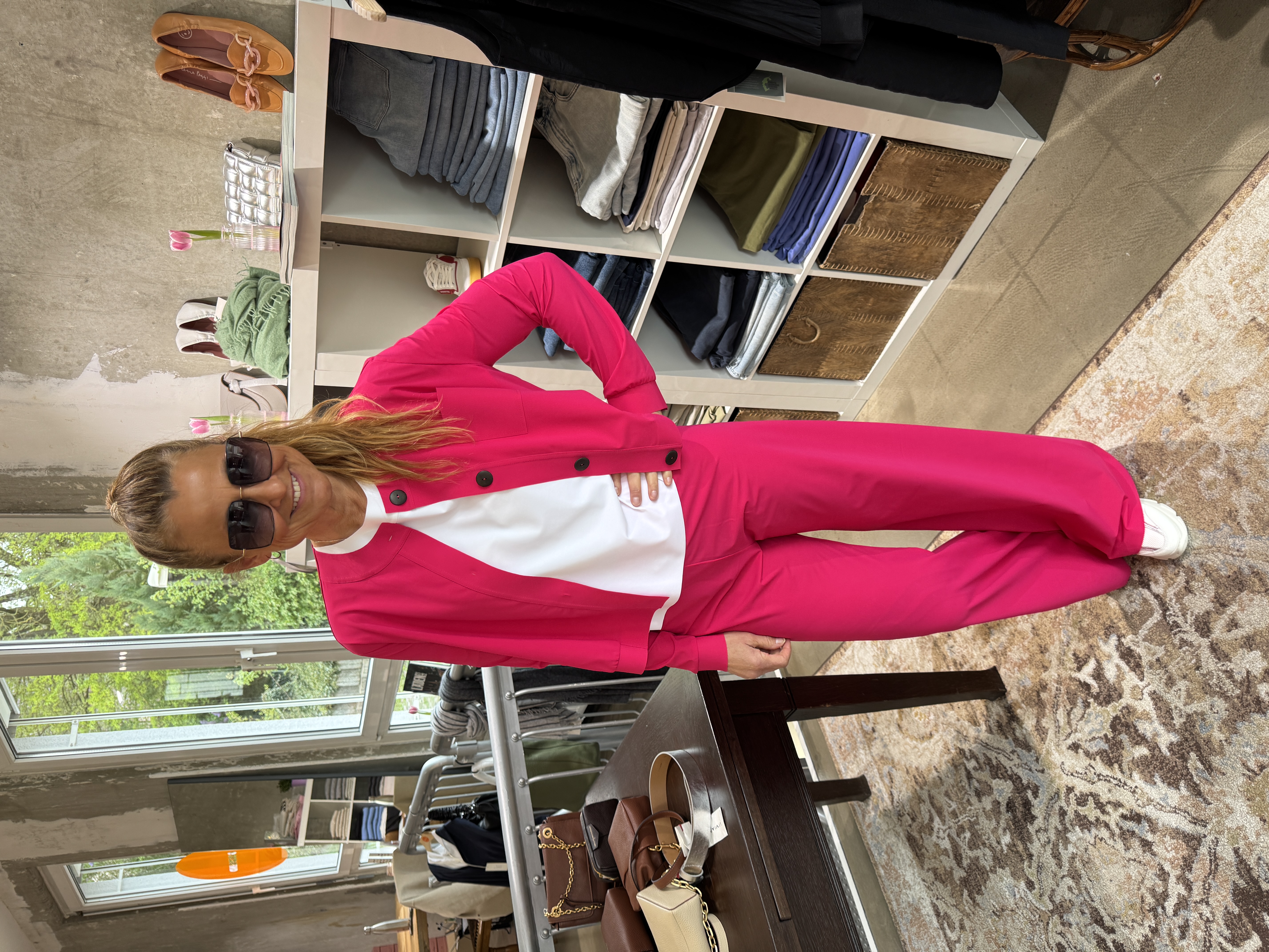 SASSENBACH_Style Jacke HANNA pink